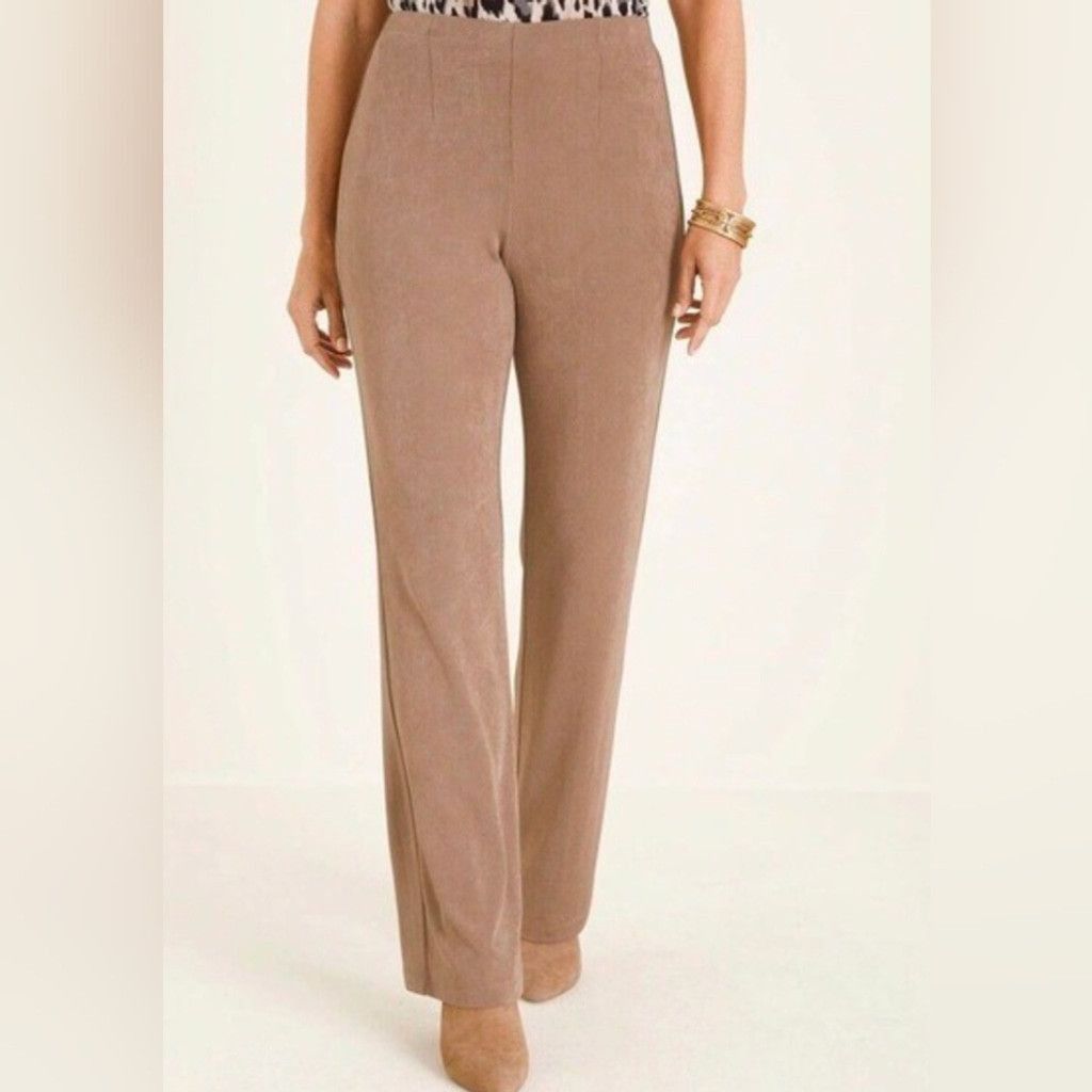 Chicos Chico's Travelers Clambake No Tummy Pull On Pants Size 1 Size 30" / US 8 / IT 44 - 1 Thumbnail