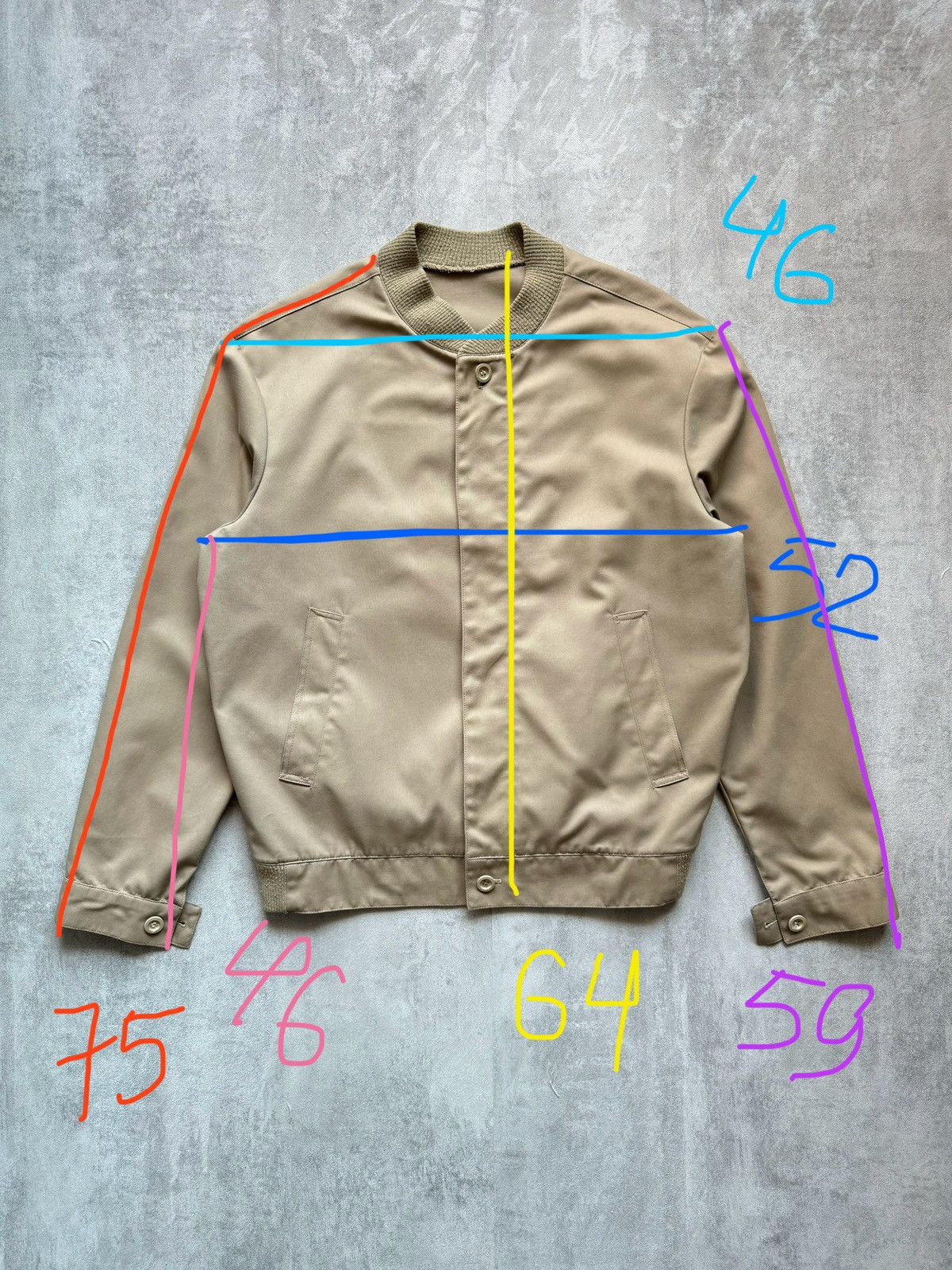Vintage Jupiter Vintage Bomber Jacket Preppy Workwear Mens Size S Size US S / EU 44-46 / 1 - 8 Thumbnail
