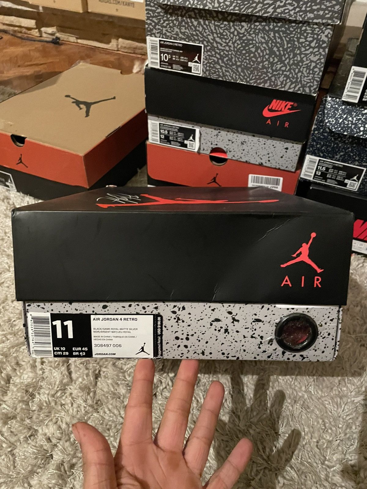 Jordan Brand Jordan 4 Motorsport Size US 11 / EU 44 - 11 Thumbnail