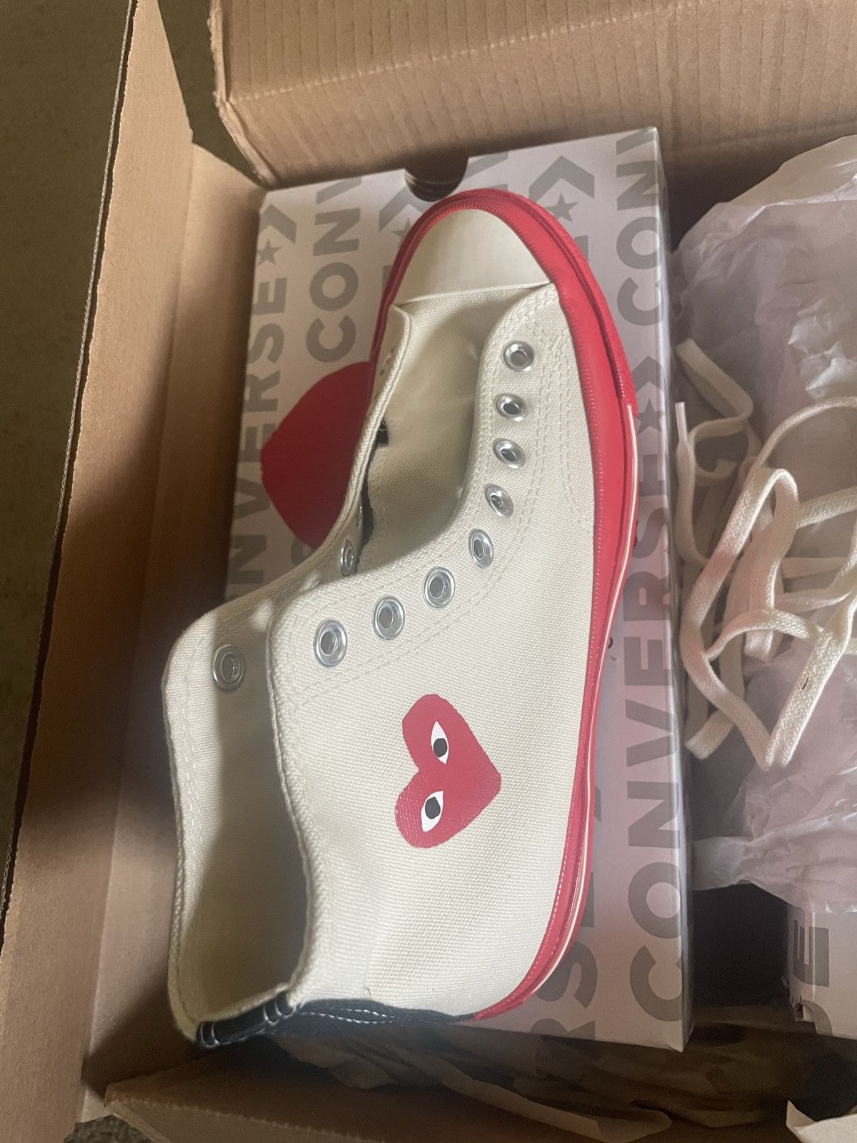 Comme des Garcons PLAY Chuck Taylor Size US 9.5 / IT 39.5 - 5 Thumbnail