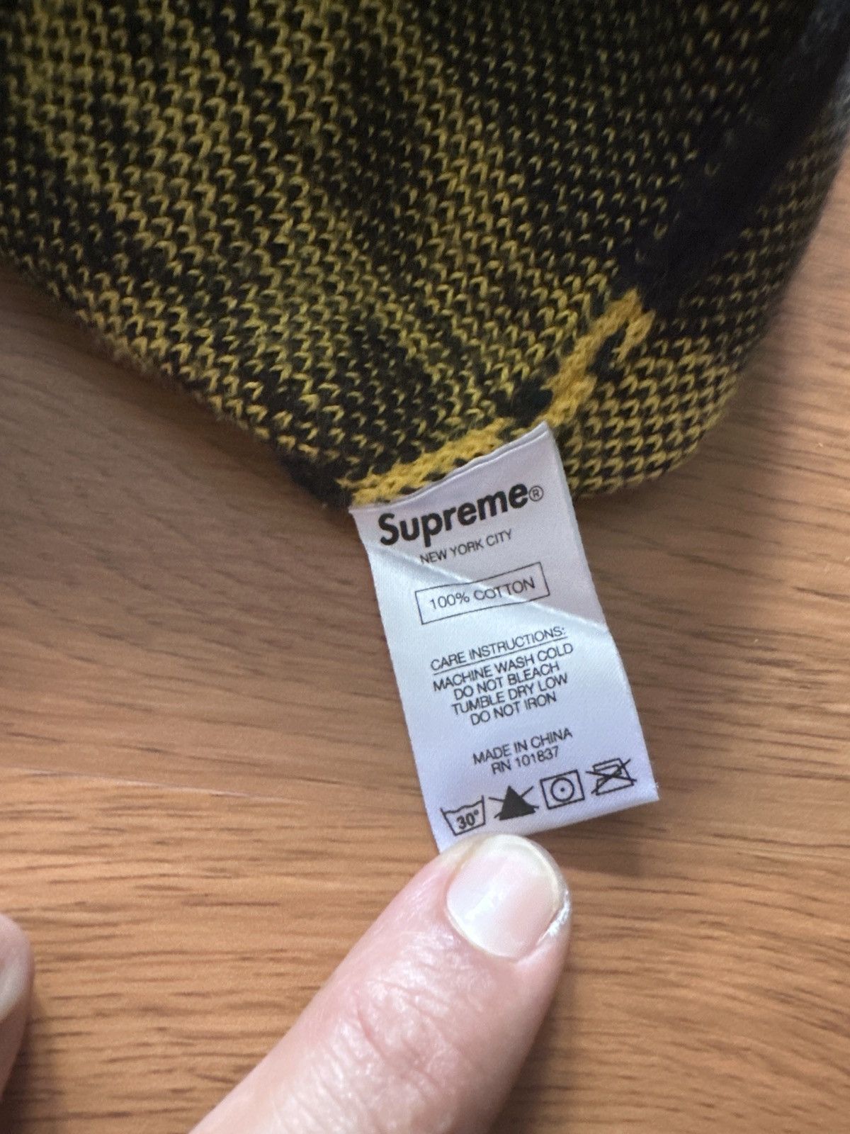 Supreme × Undercover Supreme x Undercover Fear of Black Planet SS18 Size US L / EU 52-54 / 3 - 5 Thumbnail