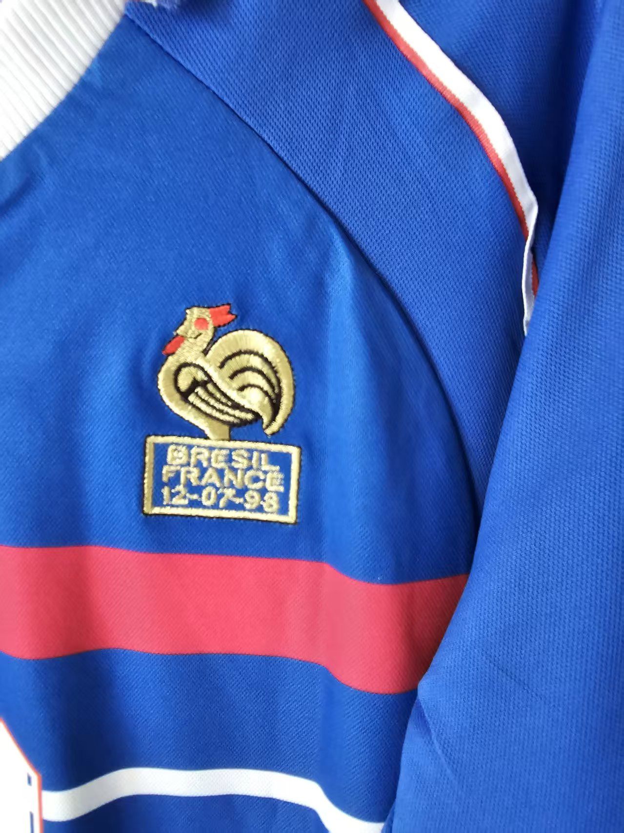 Other 1998 France Zidane Jersey Home Size US XL / EU 56 / 4 - 4 Thumbnail