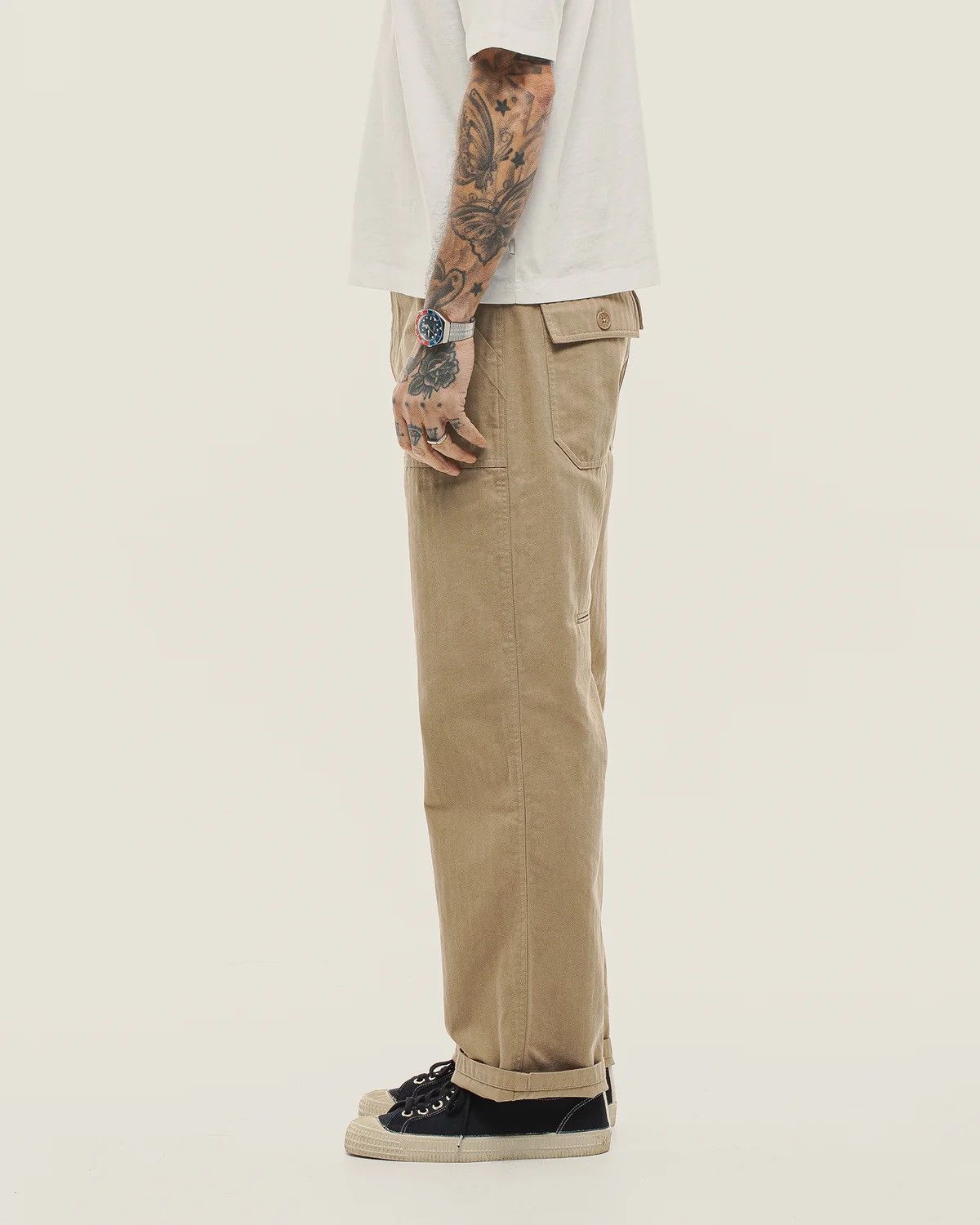 P&Co P&Co. Service Fatigue Pants 38 Size US 38 / EU 54 - 4 Thumbnail