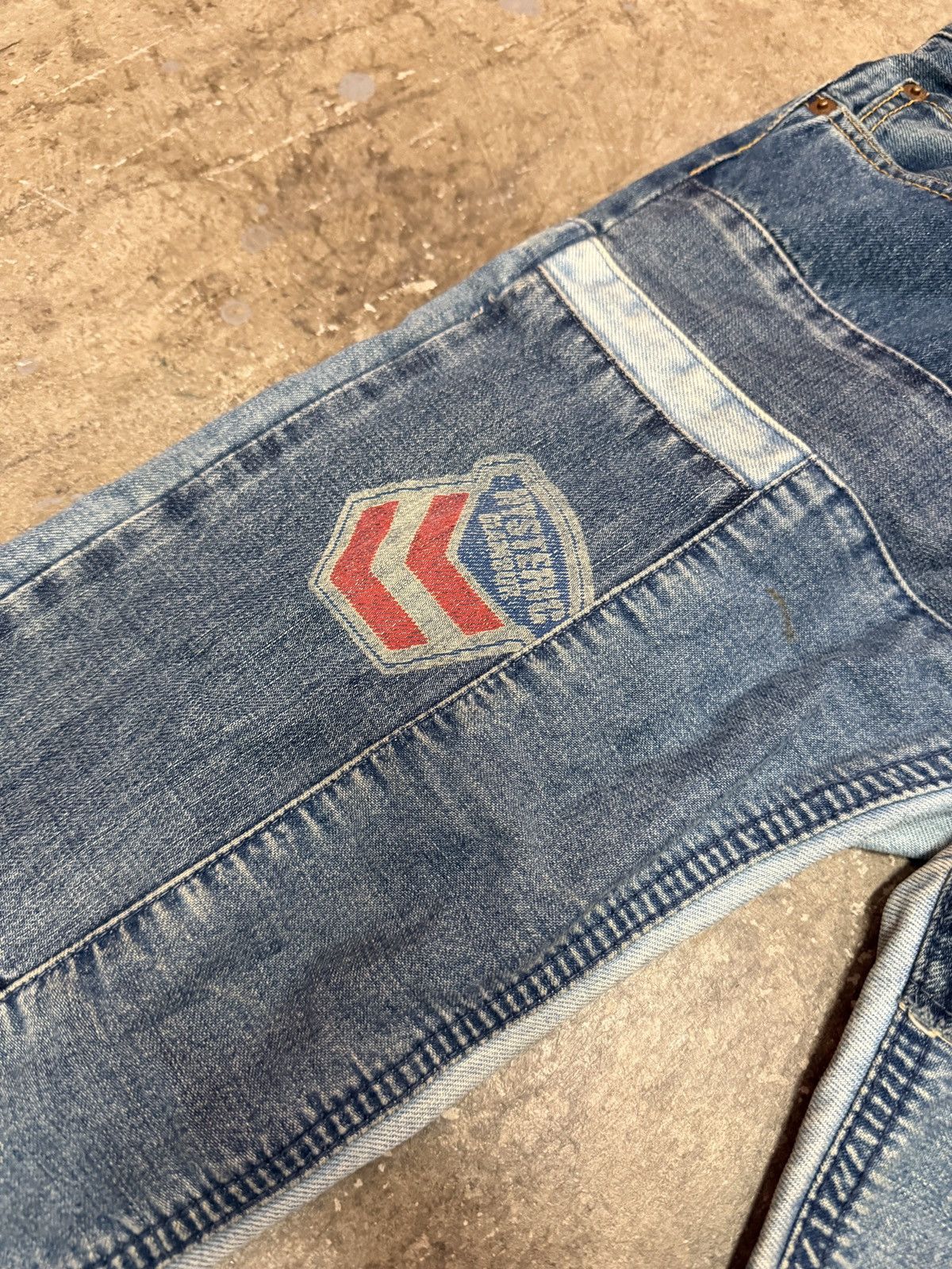Hysteric Glamour HYSTERIC GLAMOUR PATCHWORK DENIM Size 28" / US 6 / IT 42 - 4 Thumbnail