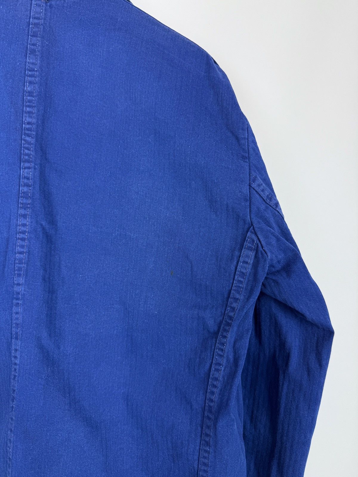 Vintage 70s 80s Vintage German Sanfor HBT Chore Work Jacket 52 Size US L / EU 52-54 / 3 - 9 Thumbnail