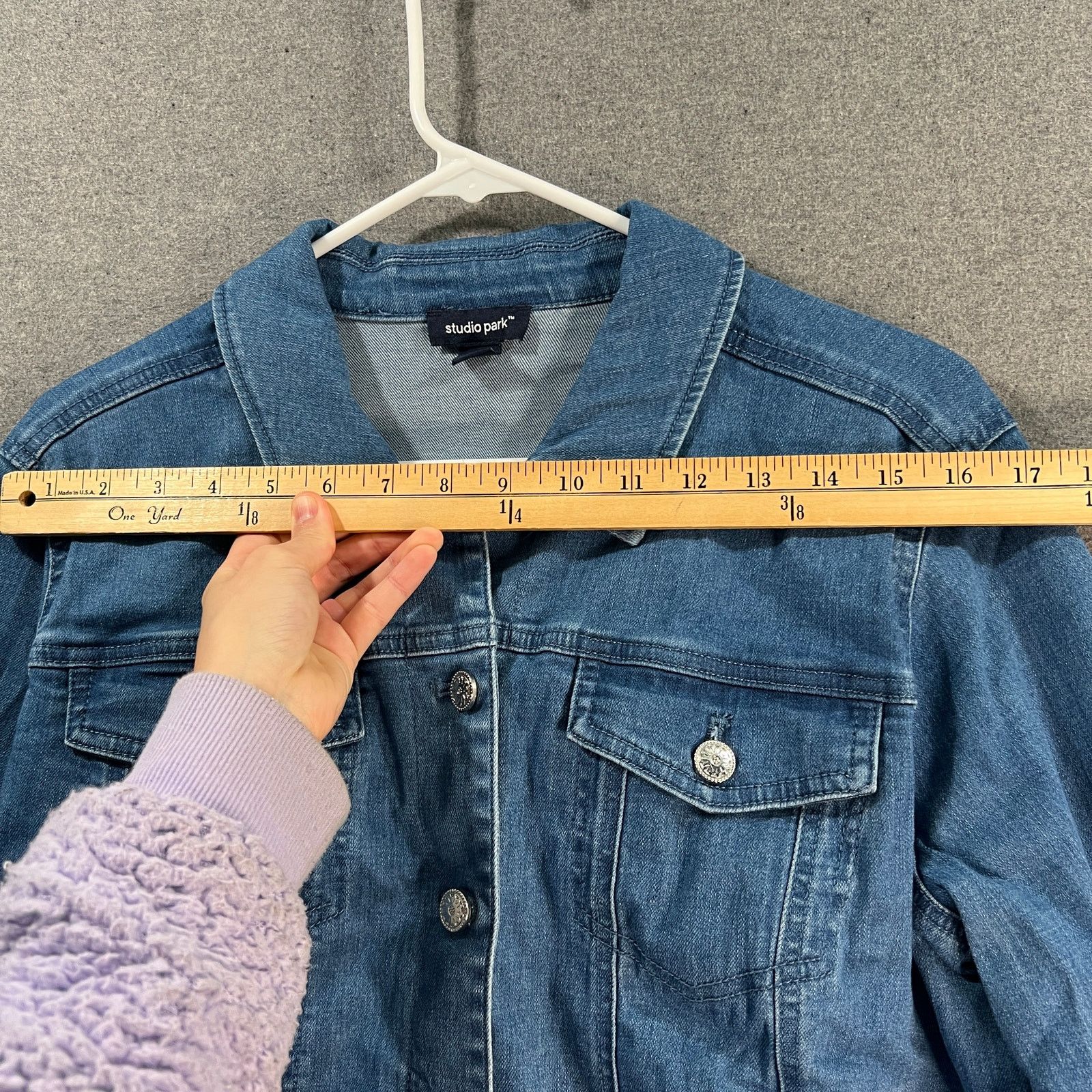 Other Studio park x Kerstin Lindquist Denim Jacket Beach Size M / US 6-8 / IT 42-44 - 7 Thumbnail