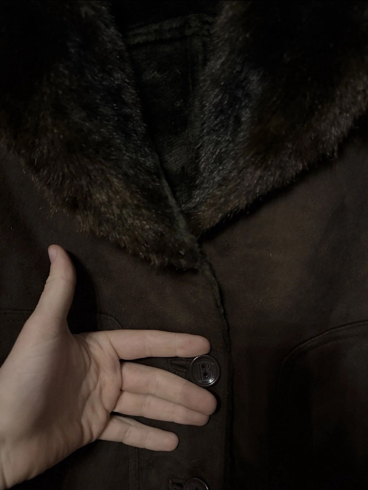 Balmain Vintage Balmain Sheepskin Coat Brown Fur Jacket Woman 42 Size M / US 6-8 / IT 42-44 - 3 Thumbnail