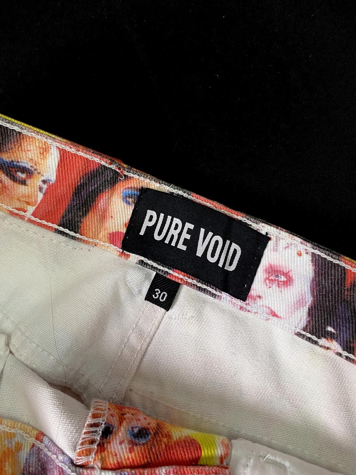 Japanese Brand Deadstock PURE VOID Who Are You Today? Jeans 30 Size US 30 / EU 46 - 2 Thumbnail