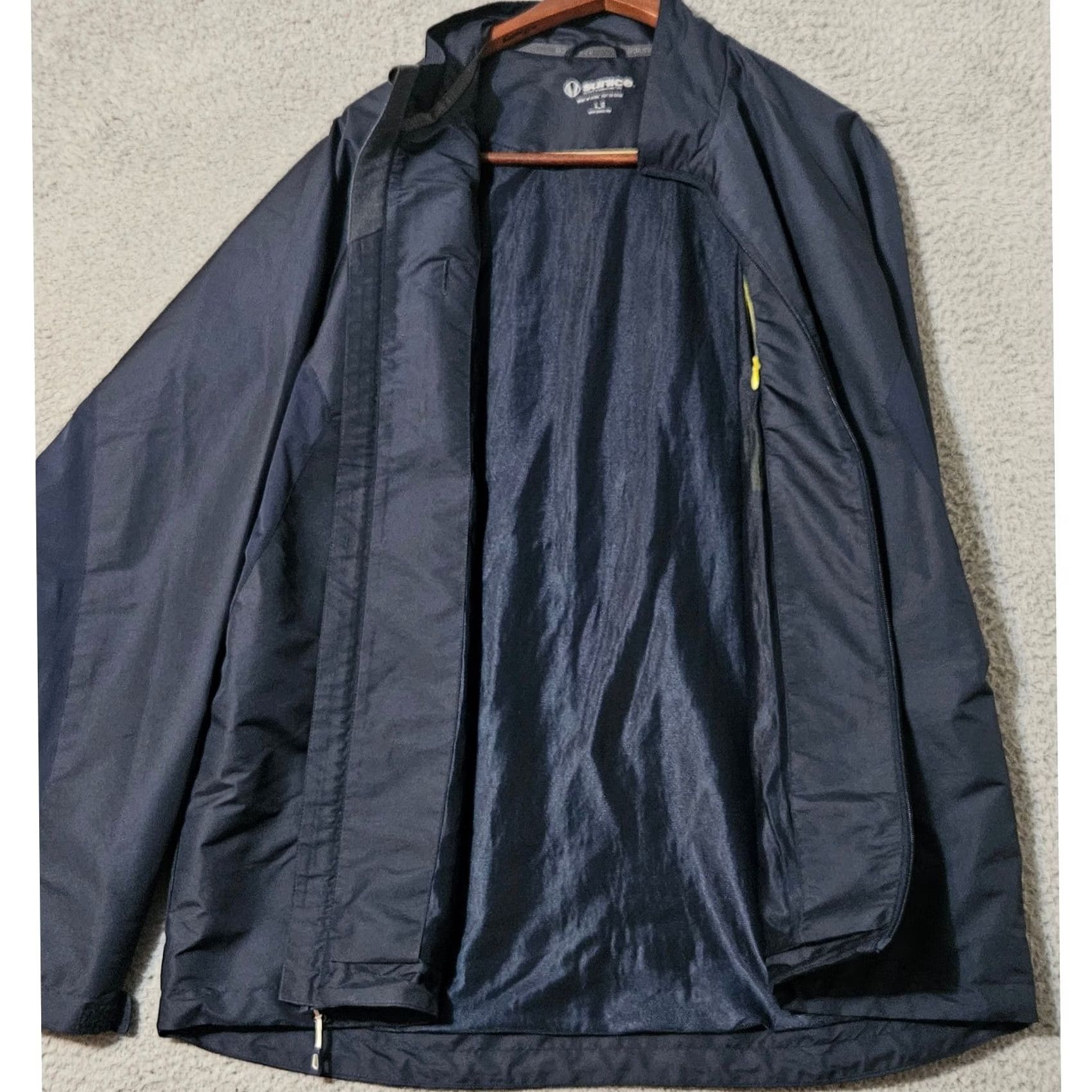 Vintage Sunice Jacket Men's Collins Windwaer X20 Size Large Blue Long Sleeve Windbreaker Size US L / EU 52-54 / 3 - 3 Thumbnail