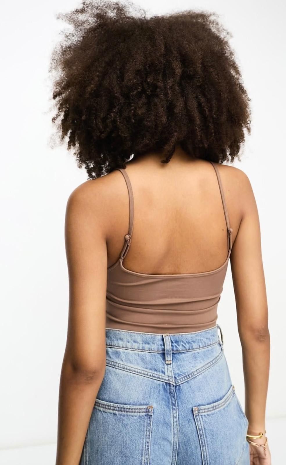 Asos ASOS DESIGN Seamless Cami Sculpting Bodysuit (SMALL) Size S / US 4 / IT 40 - 3 Thumbnail