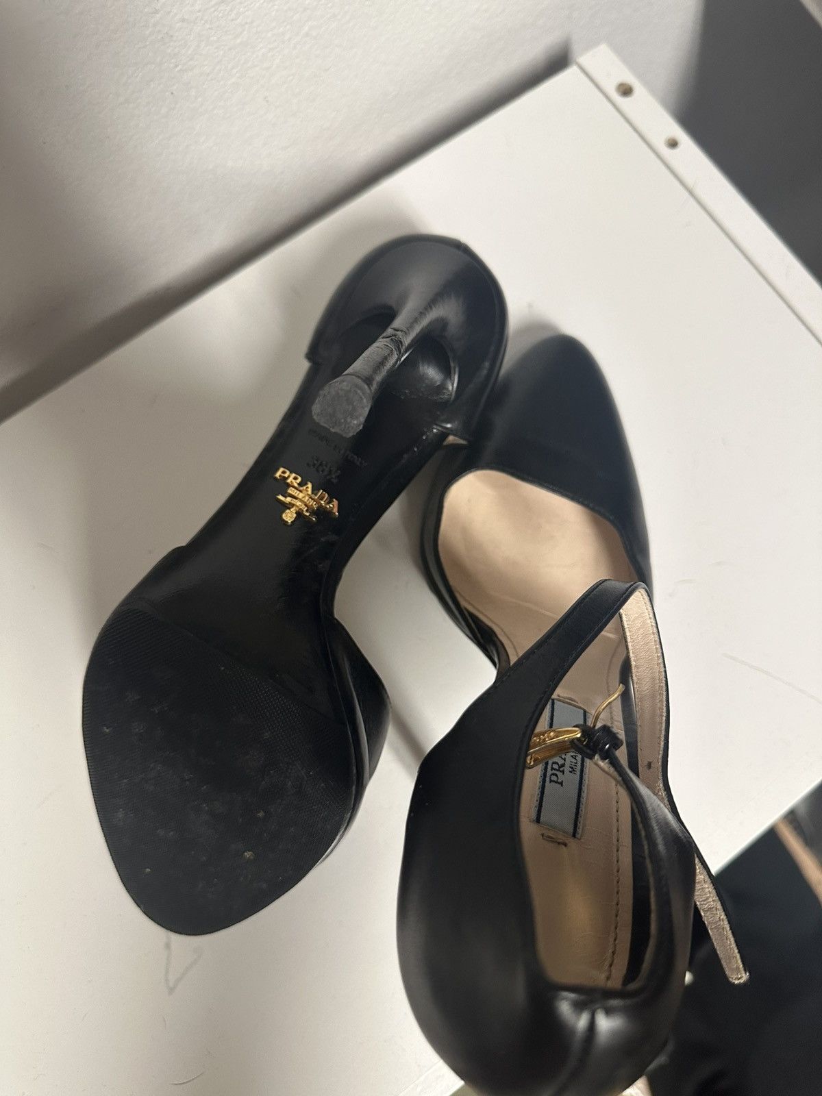 Prada Prada Vintage Heels Size US 8 / IT 38 - 3 Thumbnail