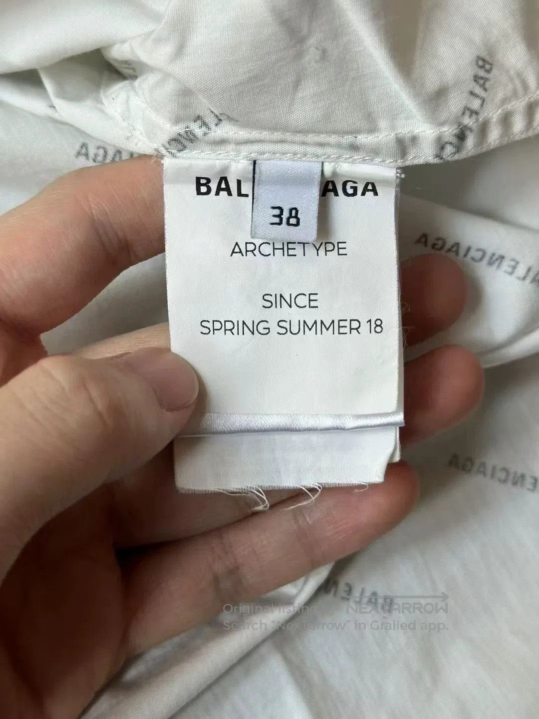 Balenciaga Balenciaga Short Sleeve Shirt. Size US M / EU 48-50 / 2 - 4 Thumbnail