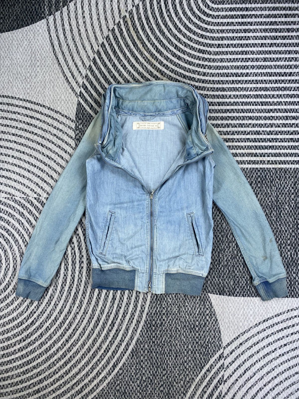 GOA Genuine Vintage Goa Denim Hooded Bono Jacket Size US S / EU 44-46 / 1 - 5 Thumbnail