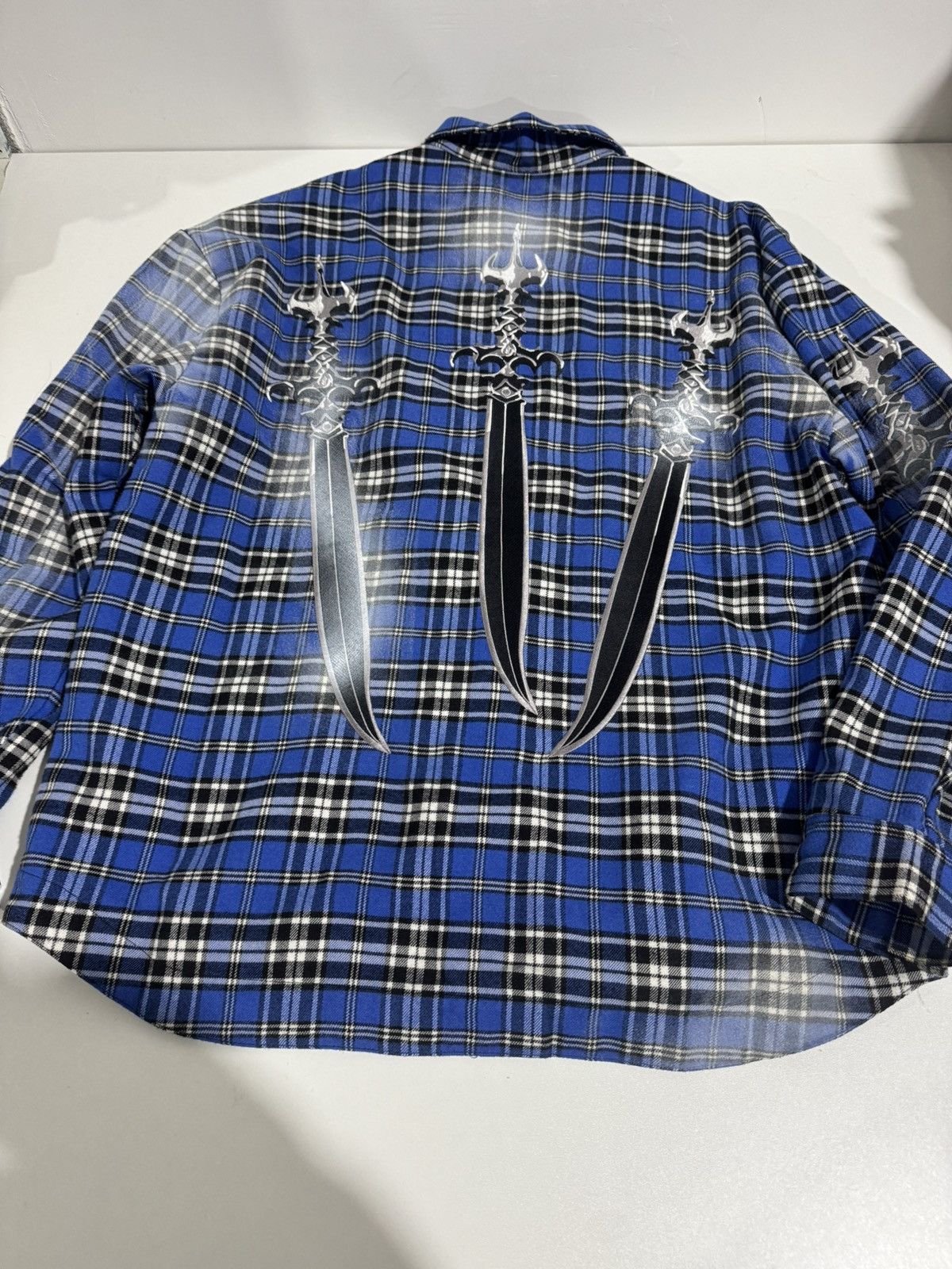 Thug Club Arab sword flannel shirt size 3 Size US L / EU 52-54 / 3 - 2 Thumbnail