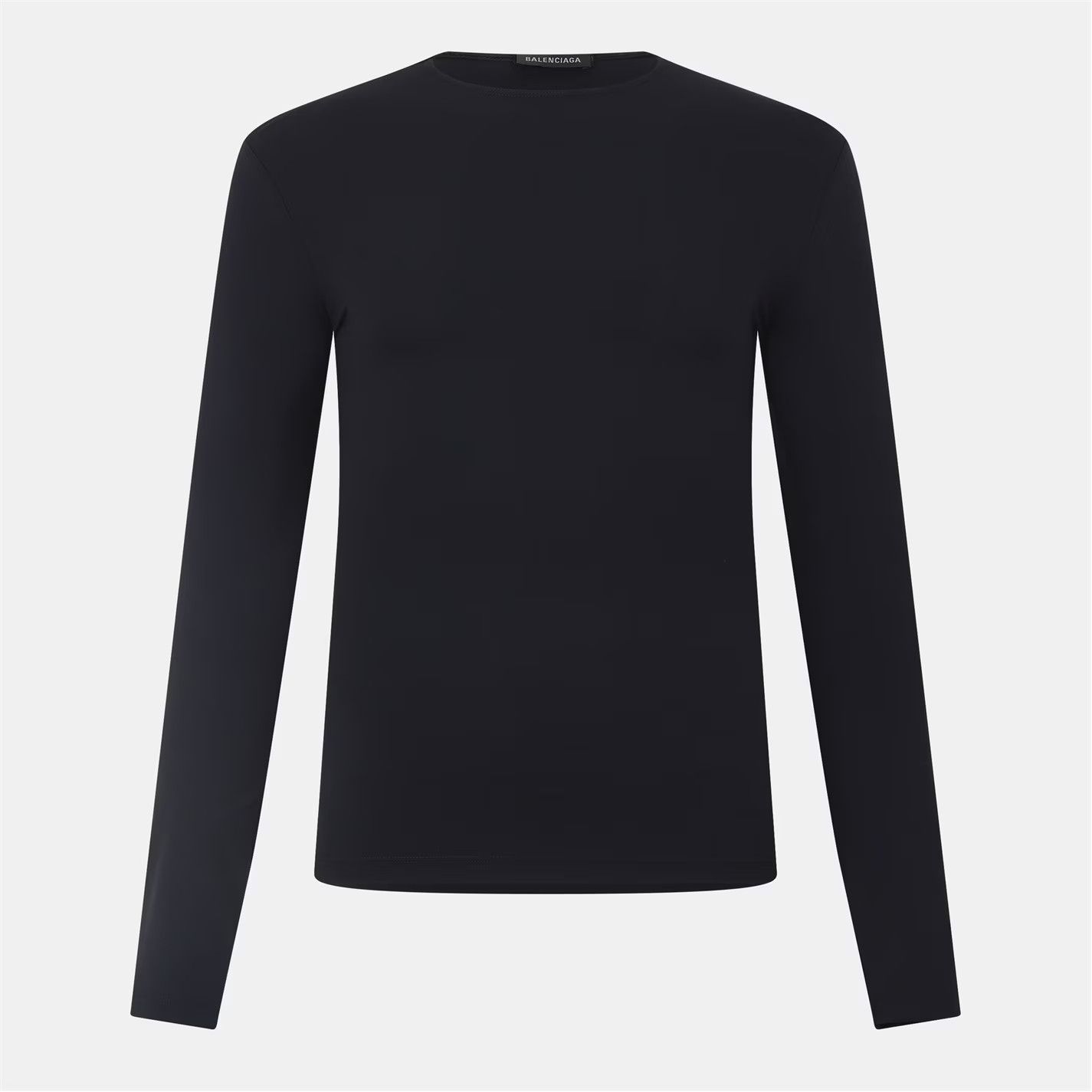 Balenciaga o1g2r1mq0226 Long Sleeve Plain Shirt In Black Size US XS / EU 42 / 0 - 1 Thumbnail