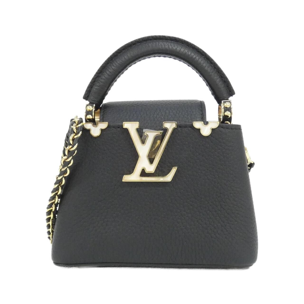 Louis Vuitton Louis Vuitton Louis Vuitton Capucines Nano Calfskin Shoulder Bag Leather Shoulder Bag M10166 DUTY FREE for USA Size ONE SIZE - 1 Thumbnail