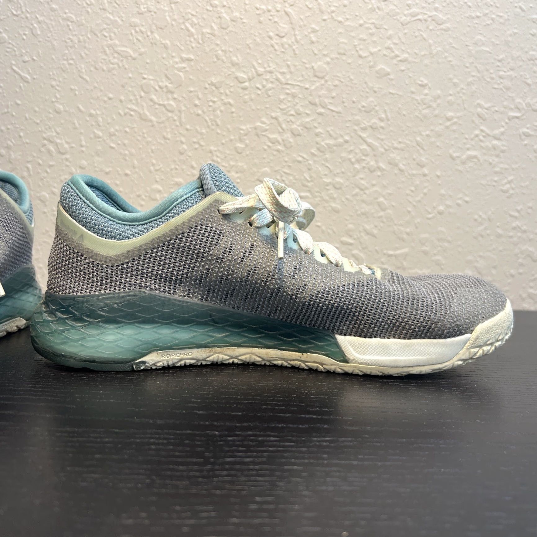 Reebok **Reebok Nano 9 Size 8 Grey/Green/White Women's Crossfit Athletic Shoes** User: Reebok Nano 9 Women's Size 8 Grey/Green/White Crossfit Athletic Shoes Size US 8 / IT 38 - 7 Thumbnail