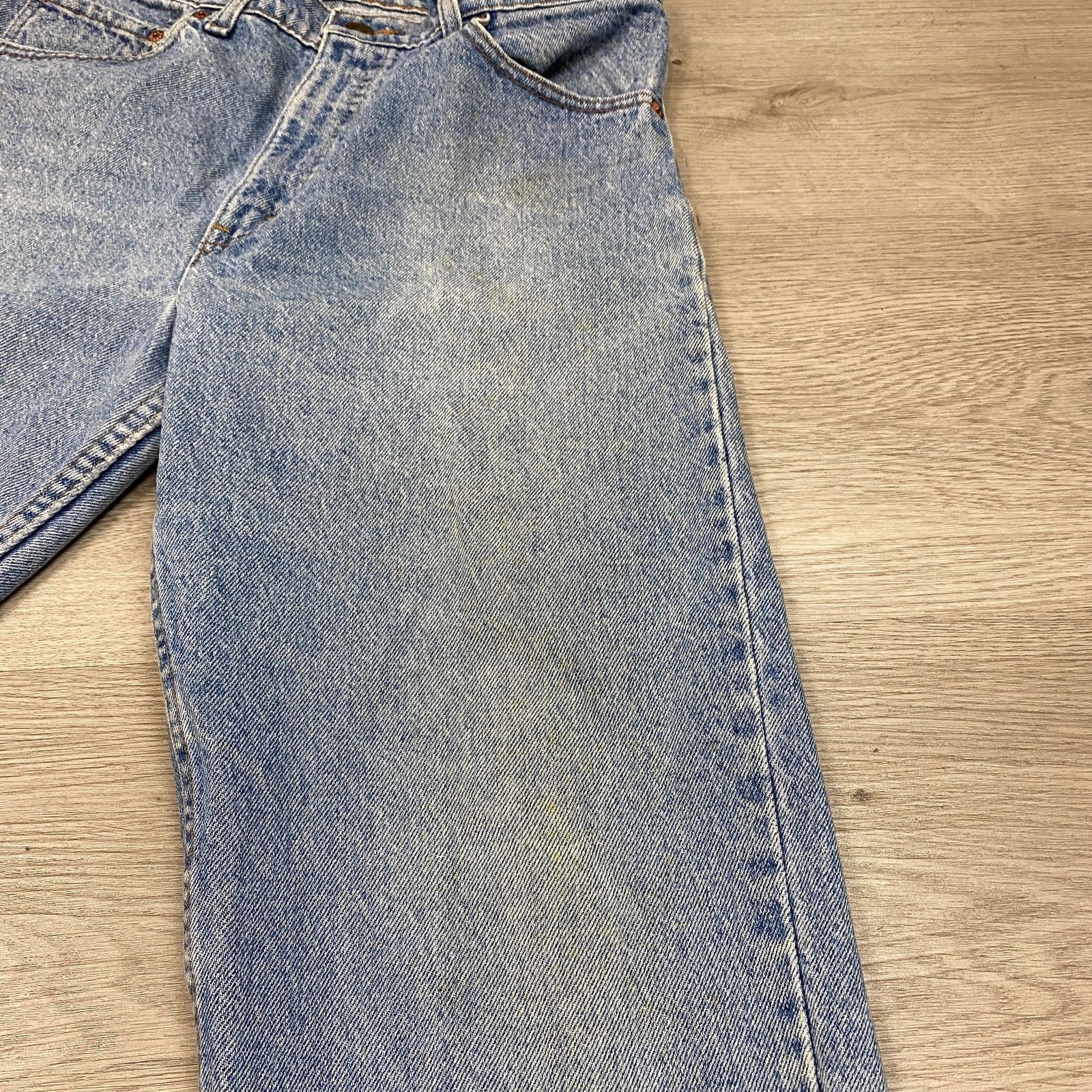 Levi's × Vintage VTG 80s Levi's 550 Tapered Made in USA Relaxed Jeans 32x31 Size US 32 / EU 48 - 9 Thumbnail