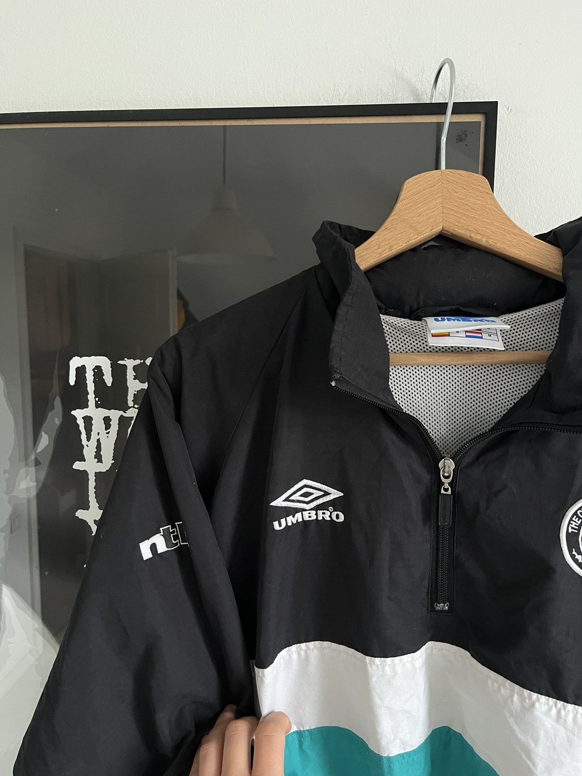 Umbro × Vintage FC Celtic 1990's training football soccer rain jacket Size US M / EU 48-50 / 2 - 2 Thumbnail