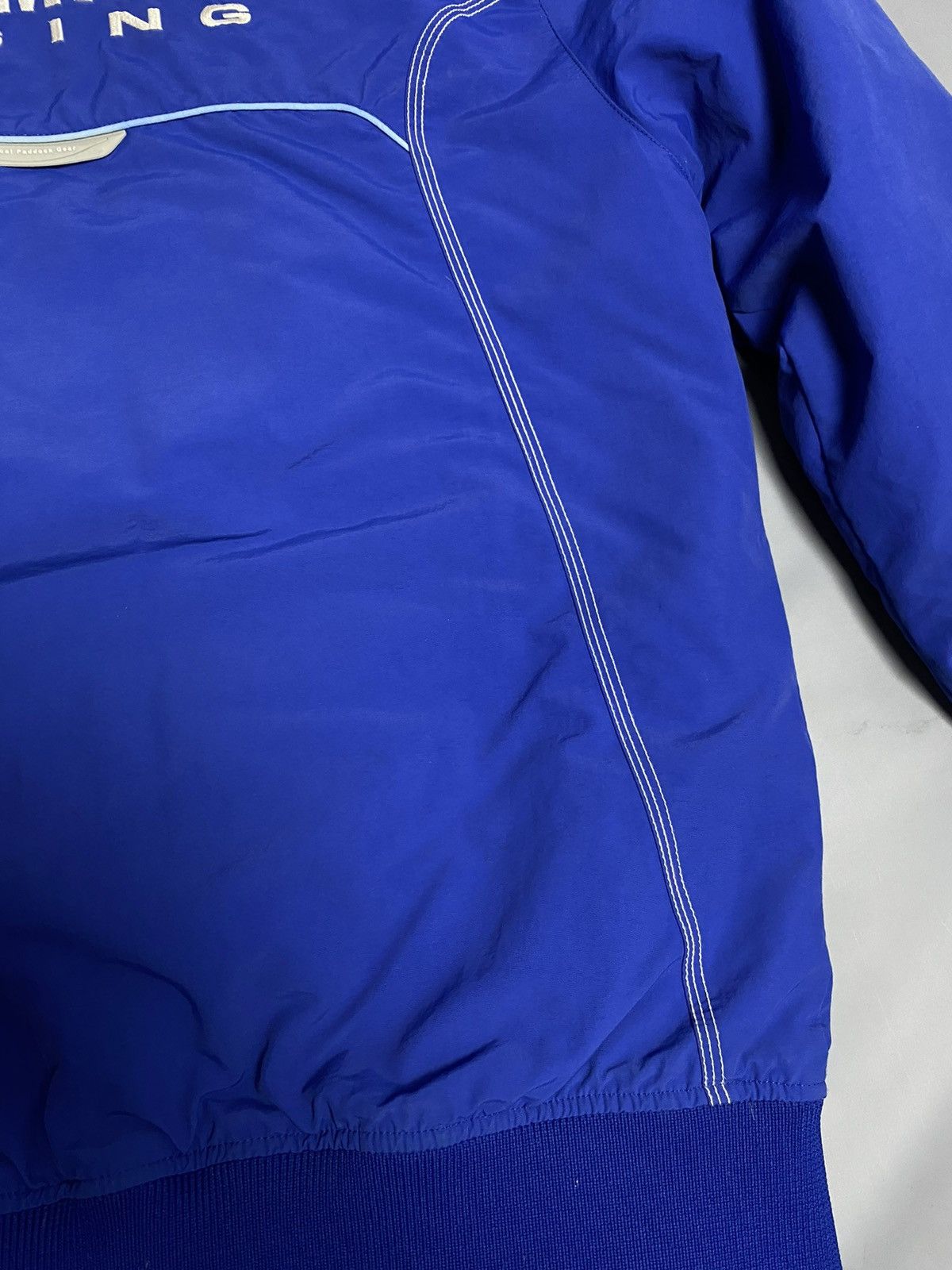 Yamaha VTG Yamaha Racing Padded Bomber Jacket Blue Moto Size Men XL Size US XL / EU 56 / 4 - 18 Thumbnail