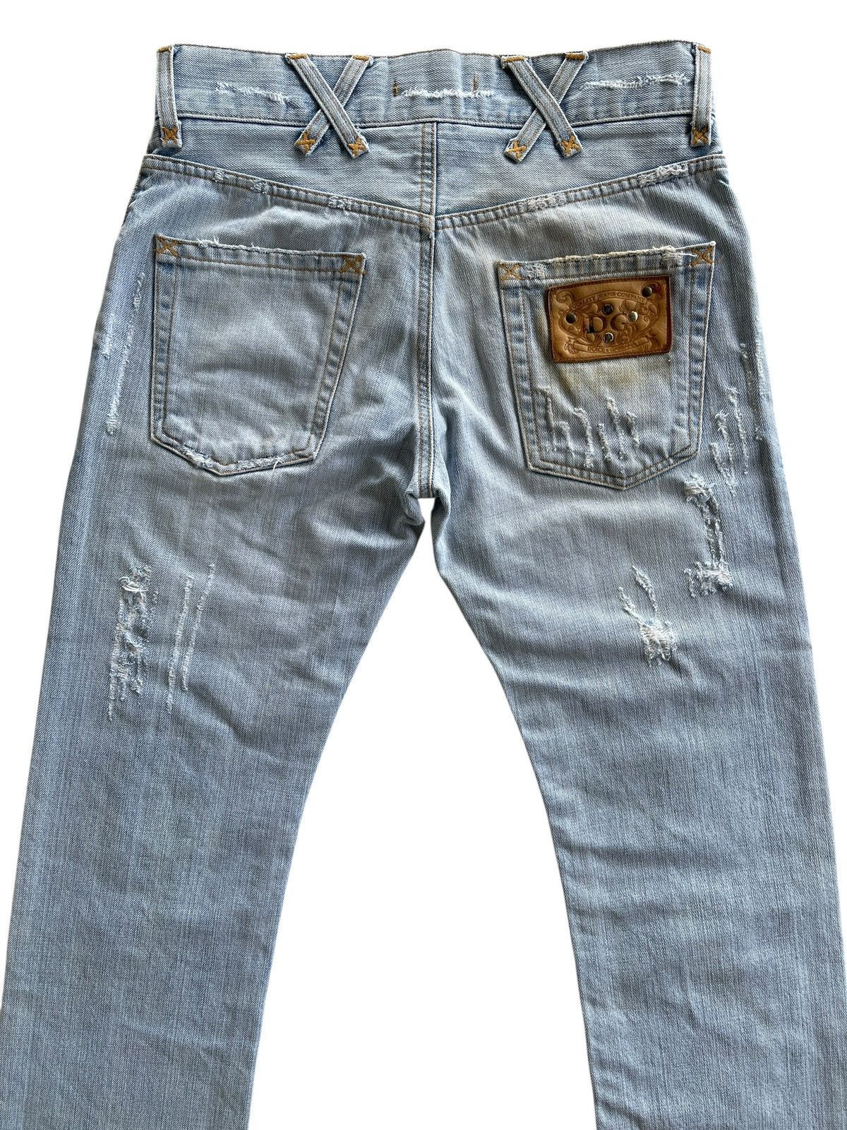 Dolce & Gabbana Dolce & Gabbana Ripped Distressed Denim Size US 30 / EU 46 - 8 Thumbnail