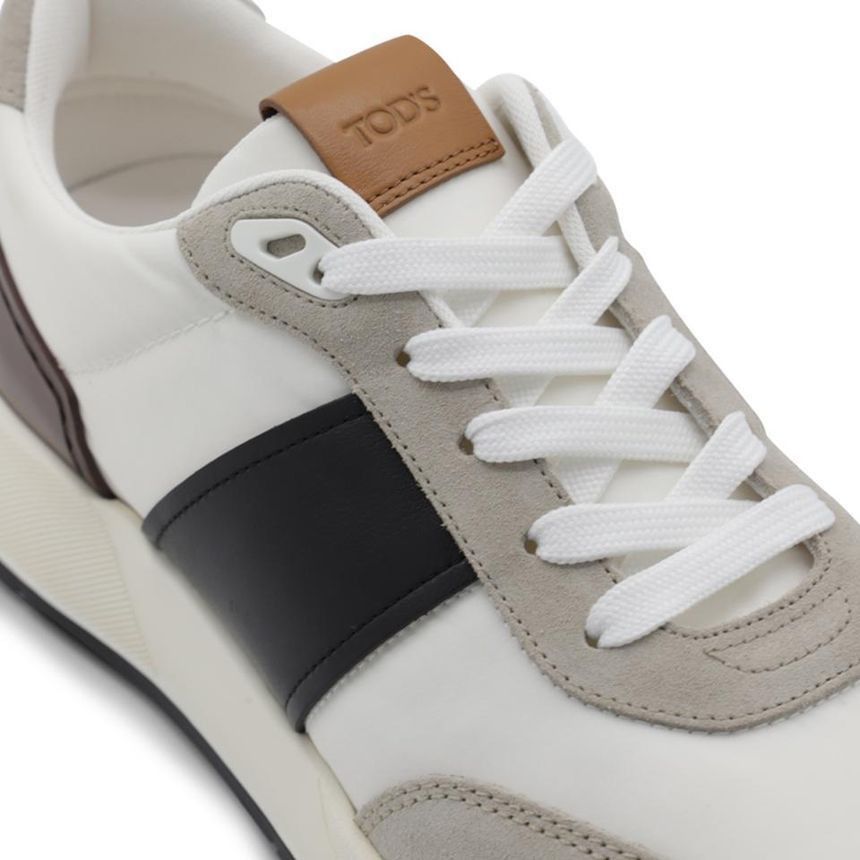 Tod's o1s22i1n0325 Leather & Suede Sneakers in Multicolor Size US 11 / EU 44 - 4 Thumbnail