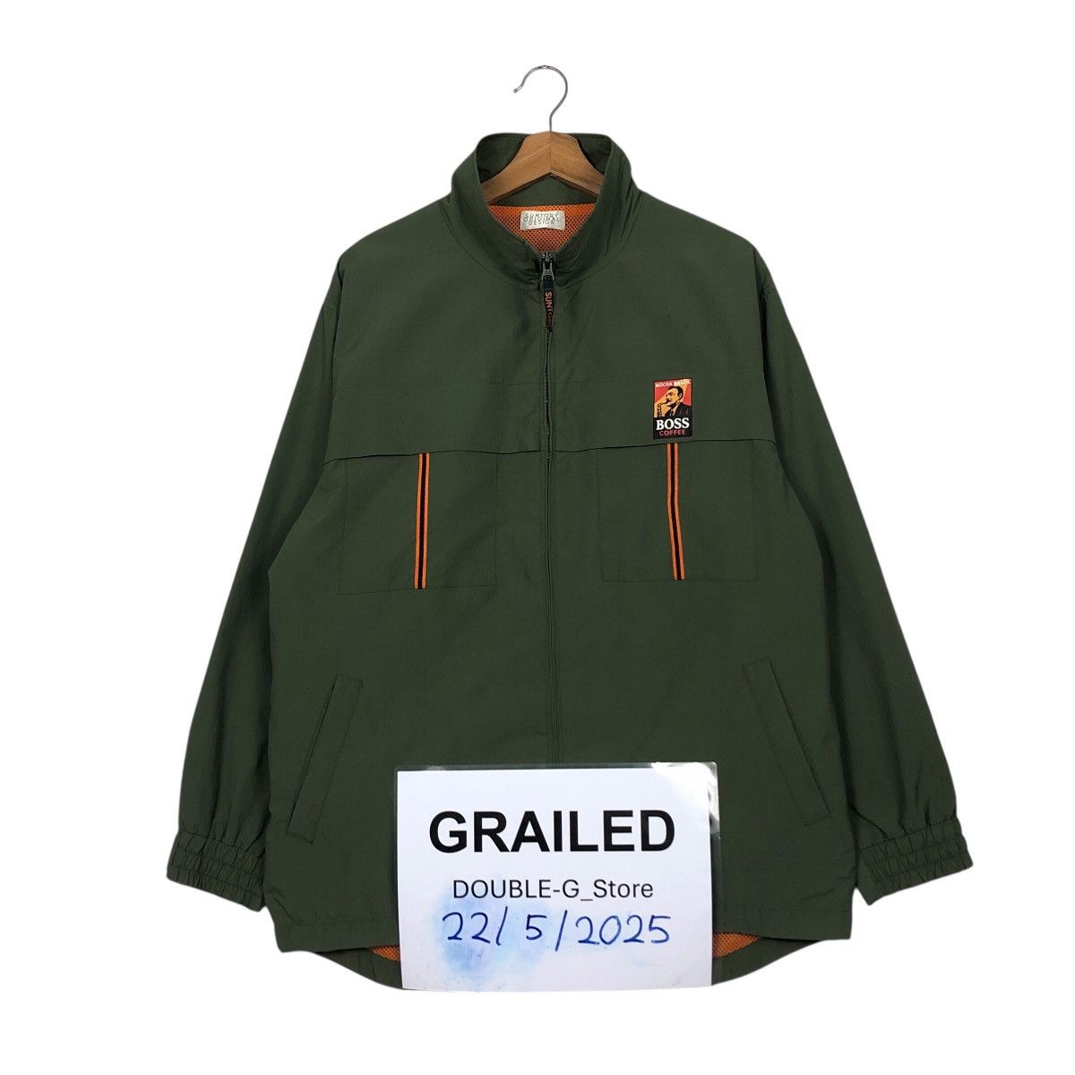 Vintage Suntory Original Design Work Jacket – Forest Green