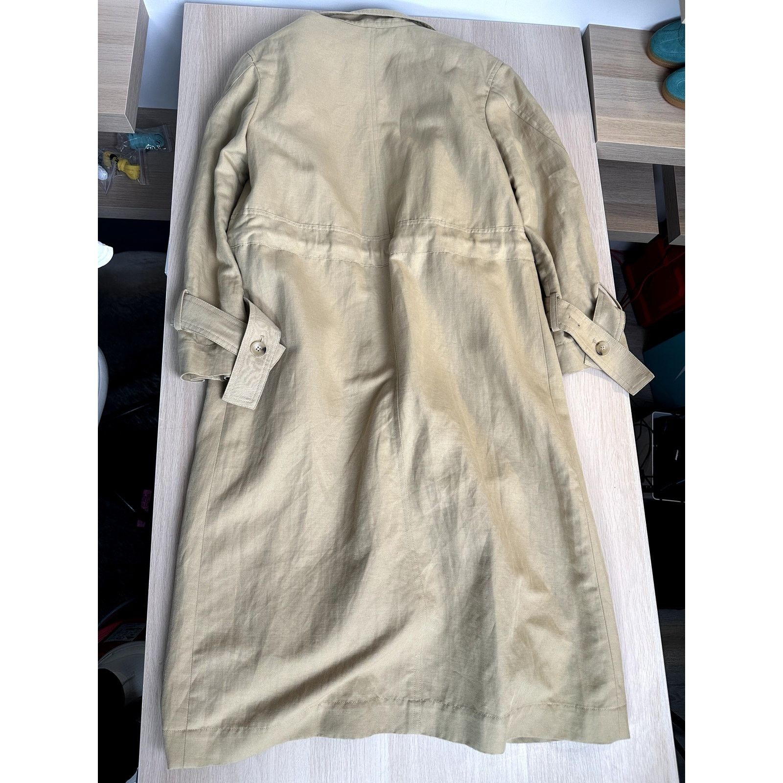 Vince Rare Vince Overcoat with Drawstring Belt - Size S Size S / US 4 / IT 40 - 7 Thumbnail