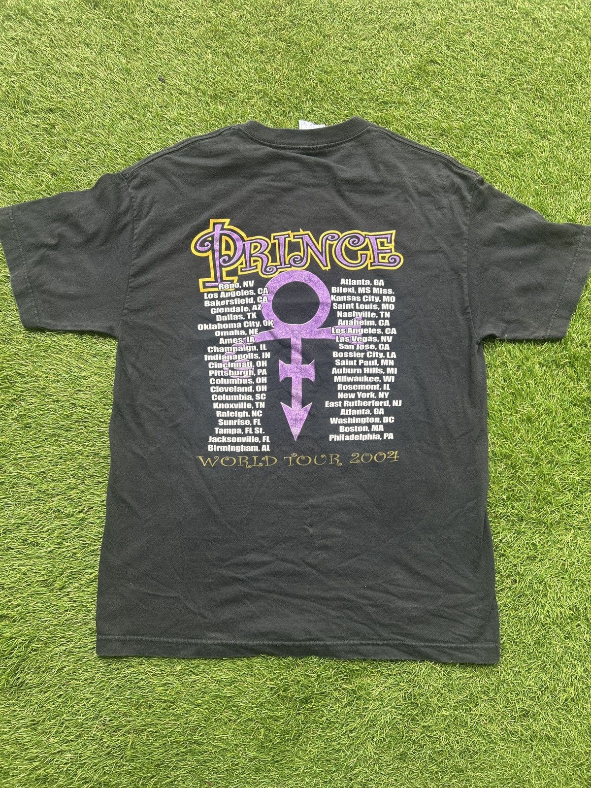 Vintage Prince World Tour 2004 T-Shirt
