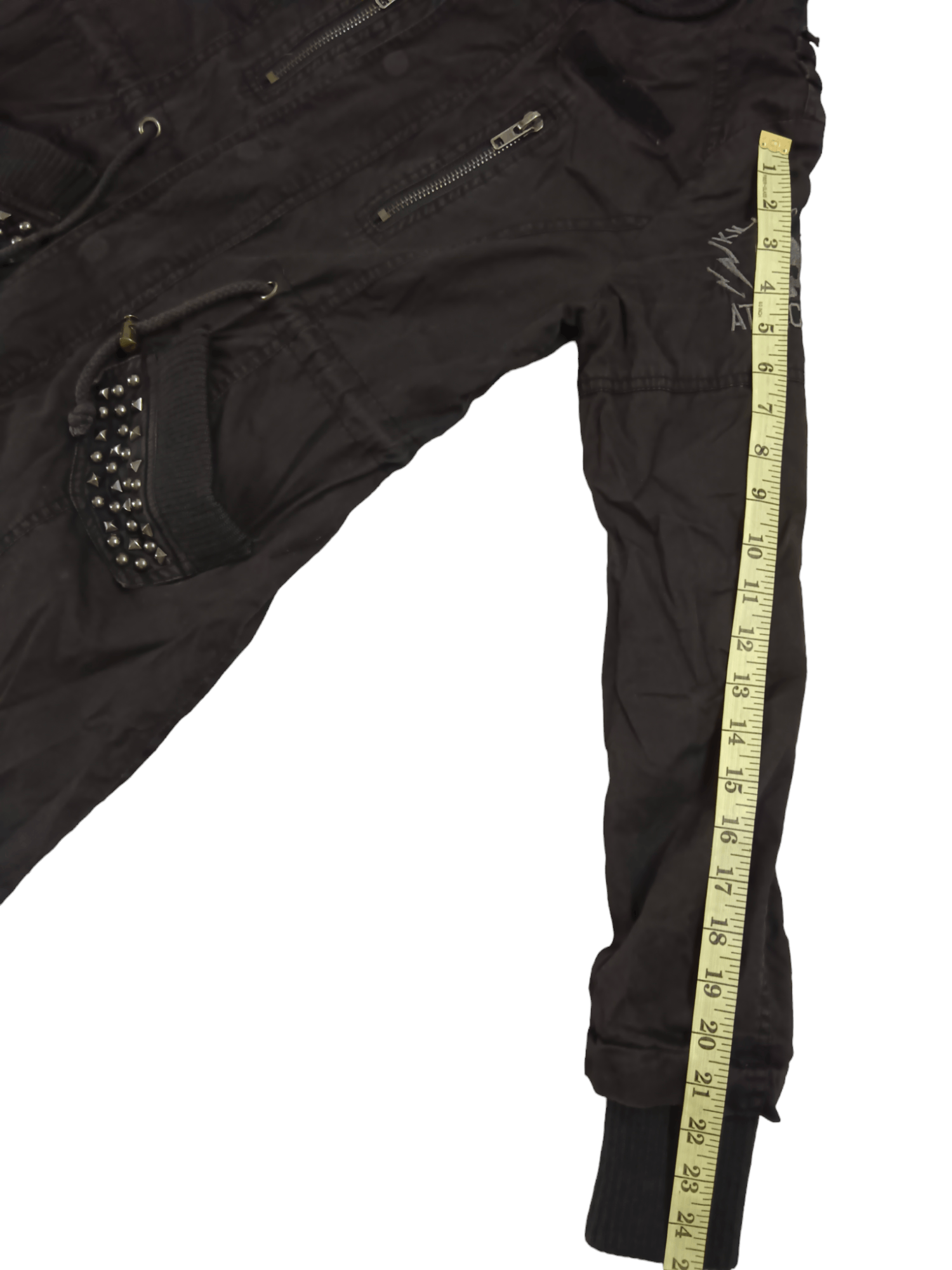 Edition Japan Ghost Of Harlem Skull Punk Studded Zipper Hoodie Size US S / EU 44-46 / 1 - 15 Thumbnail
