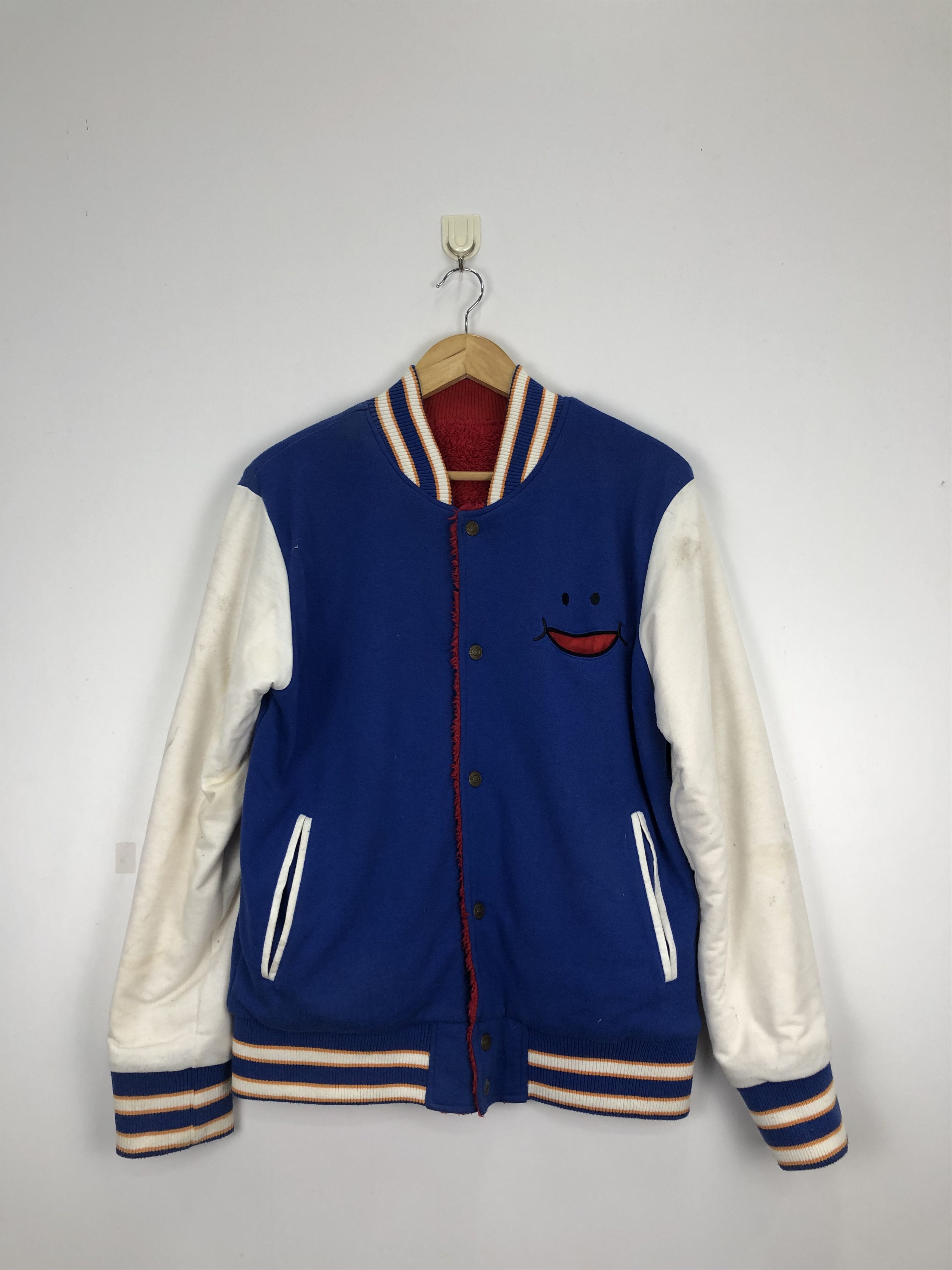 Japanese Brand Vintage Japanese Brand Button Up Bomber Wool Jacket JA0105 Size US M / EU 48-50 / 2 - 1 Thumbnail