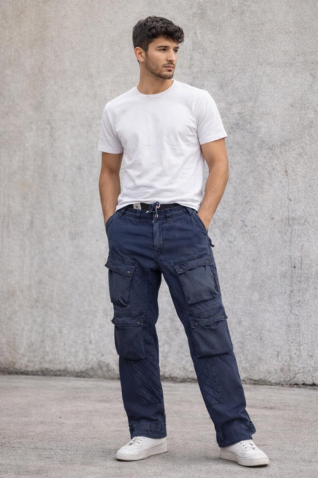 Polo Ralph Lauren Polo Ralph Lauren Faded Bondage Utility Pocket Cargo Pants Size US 33 - 1 Thumbnail