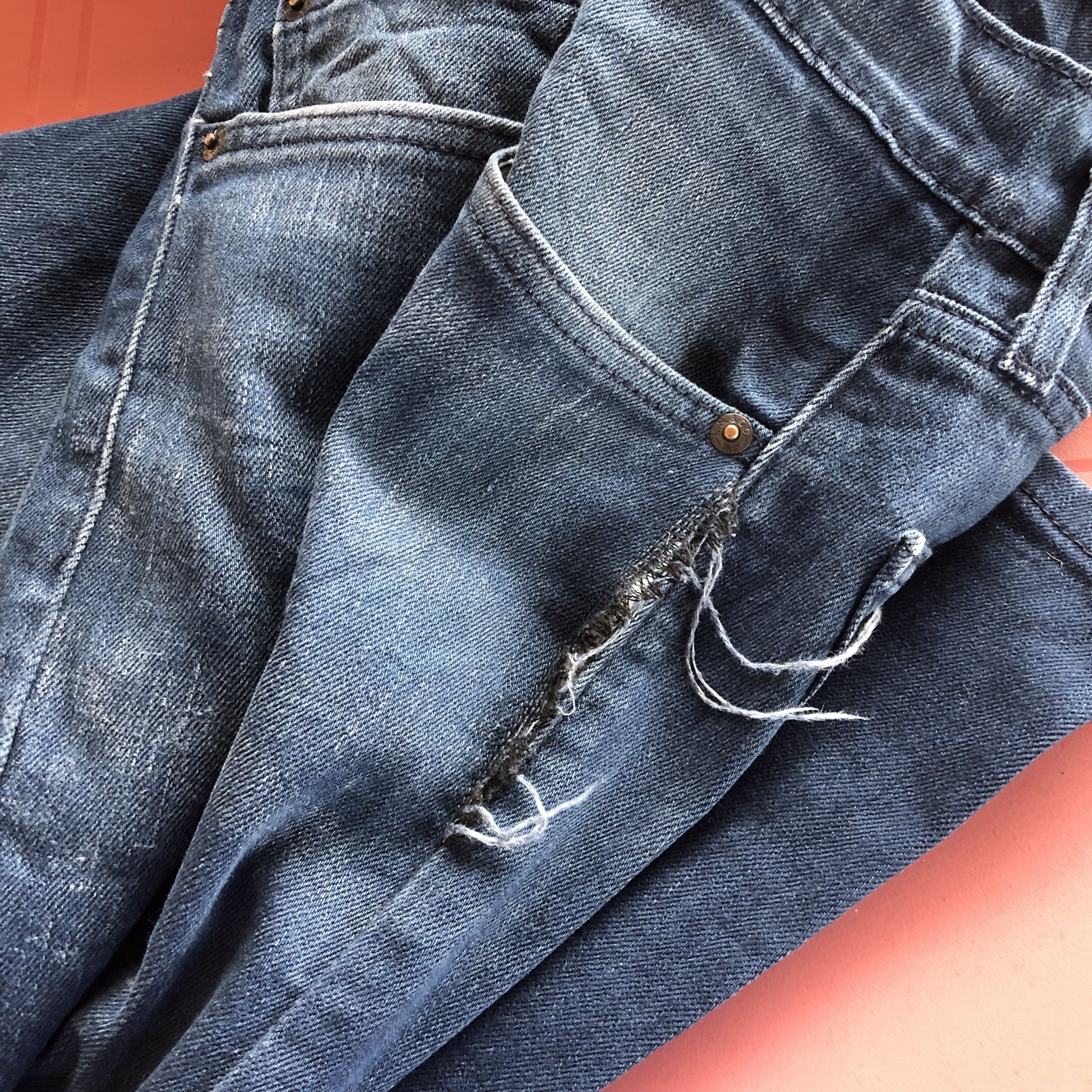 Levi's Vintage Levi's Faded Black Jeans Levis Dark Wash Denim Pants Size US 34 / EU 50 - 11 Thumbnail