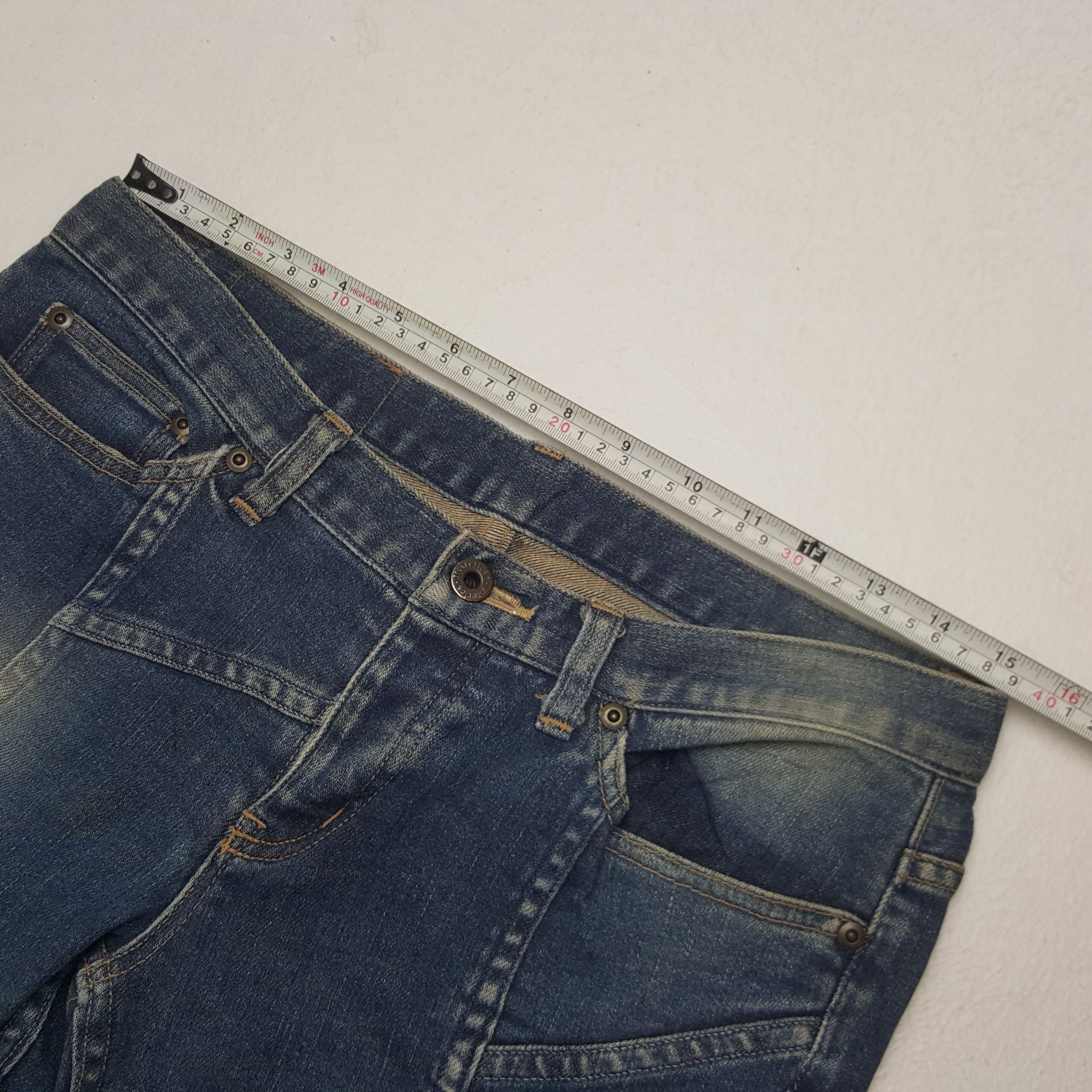 Hysteric Glamour × Vintage Vintage Hysteric Glamour Patch Style Custom Logo Jeans Size 30" / US 8 / IT 44 - 7 Thumbnail