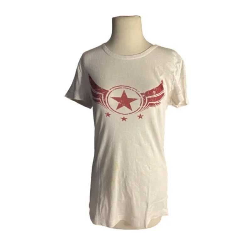 Other Sledge USA Graphic Tee Star Wings Distressed White XL Size XL / US 12-14 / IT 48-50 - 2 Thumbnail