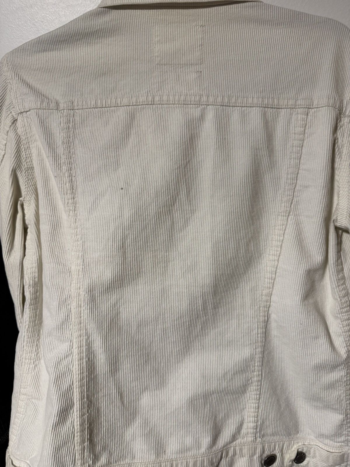 Helmut Lang Helmut lang white corduroy cotton trucker jacket 1998 Size US S / EU 44-46 / 1 - 3 Thumbnail