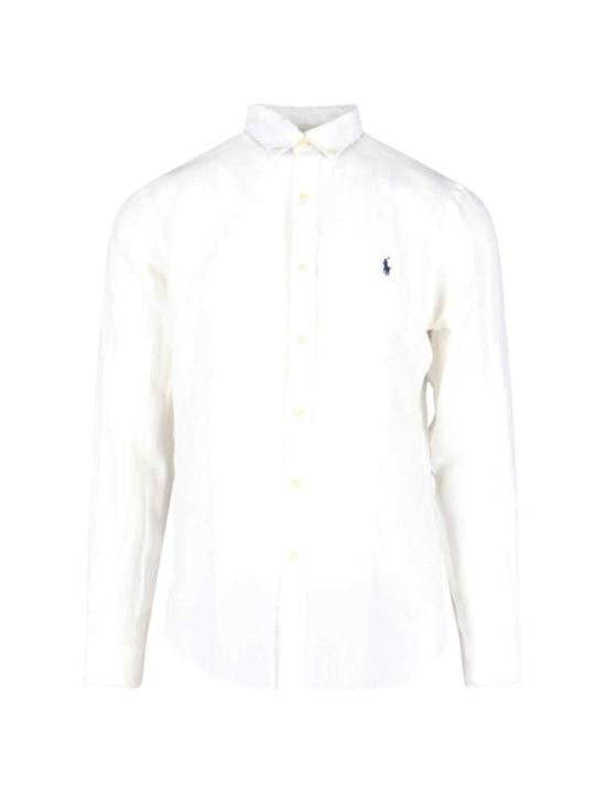 Polo Ralph Lauren POLO RALPH LAUREN Men Long Tops 710 966295 003 White Size US L / EU 52-54 / 3 - 1 Thumbnail