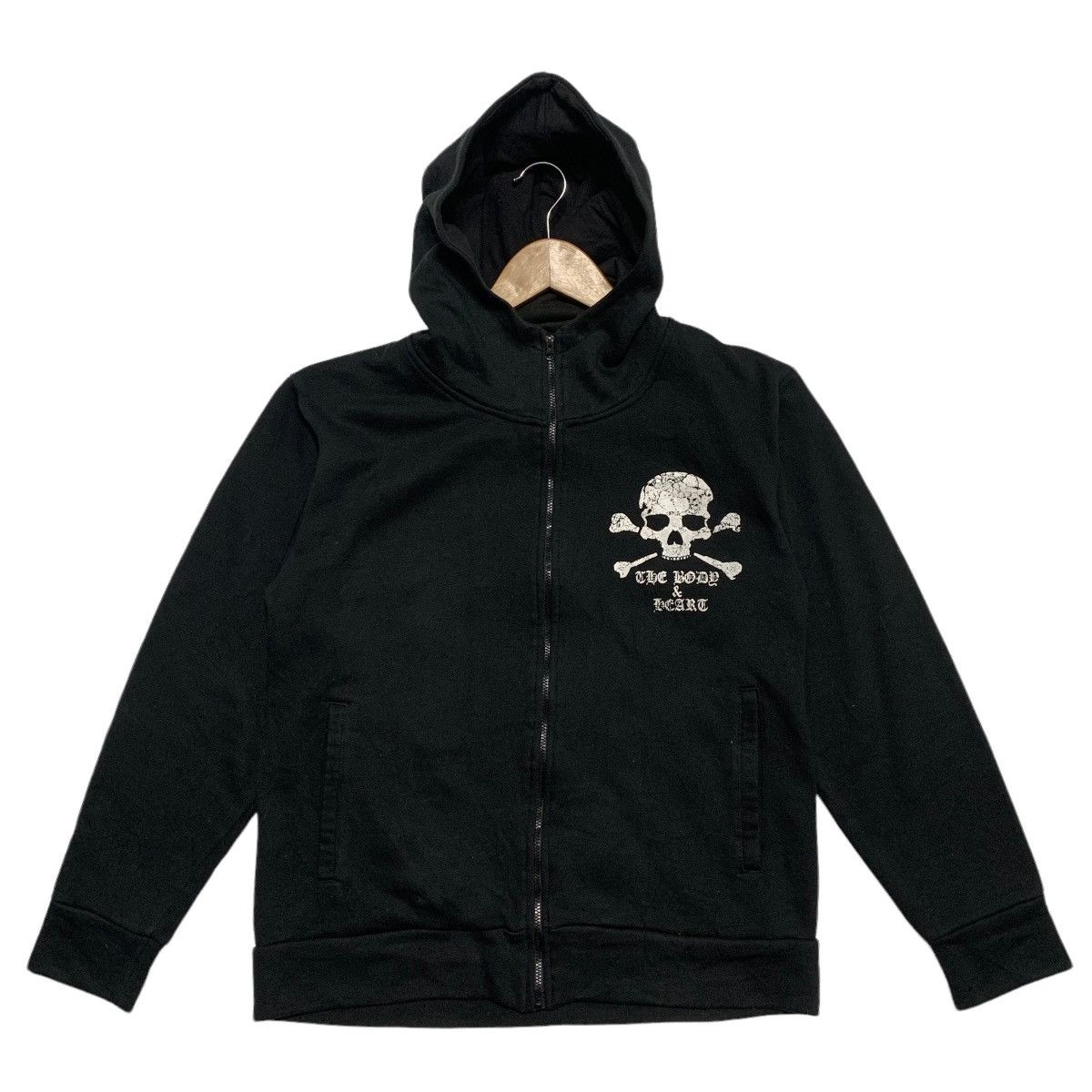 Japanese Brand The Body & Heart Gangster Skull Hoodie Size US M / EU 48-50 / 2 - 5 Thumbnail
