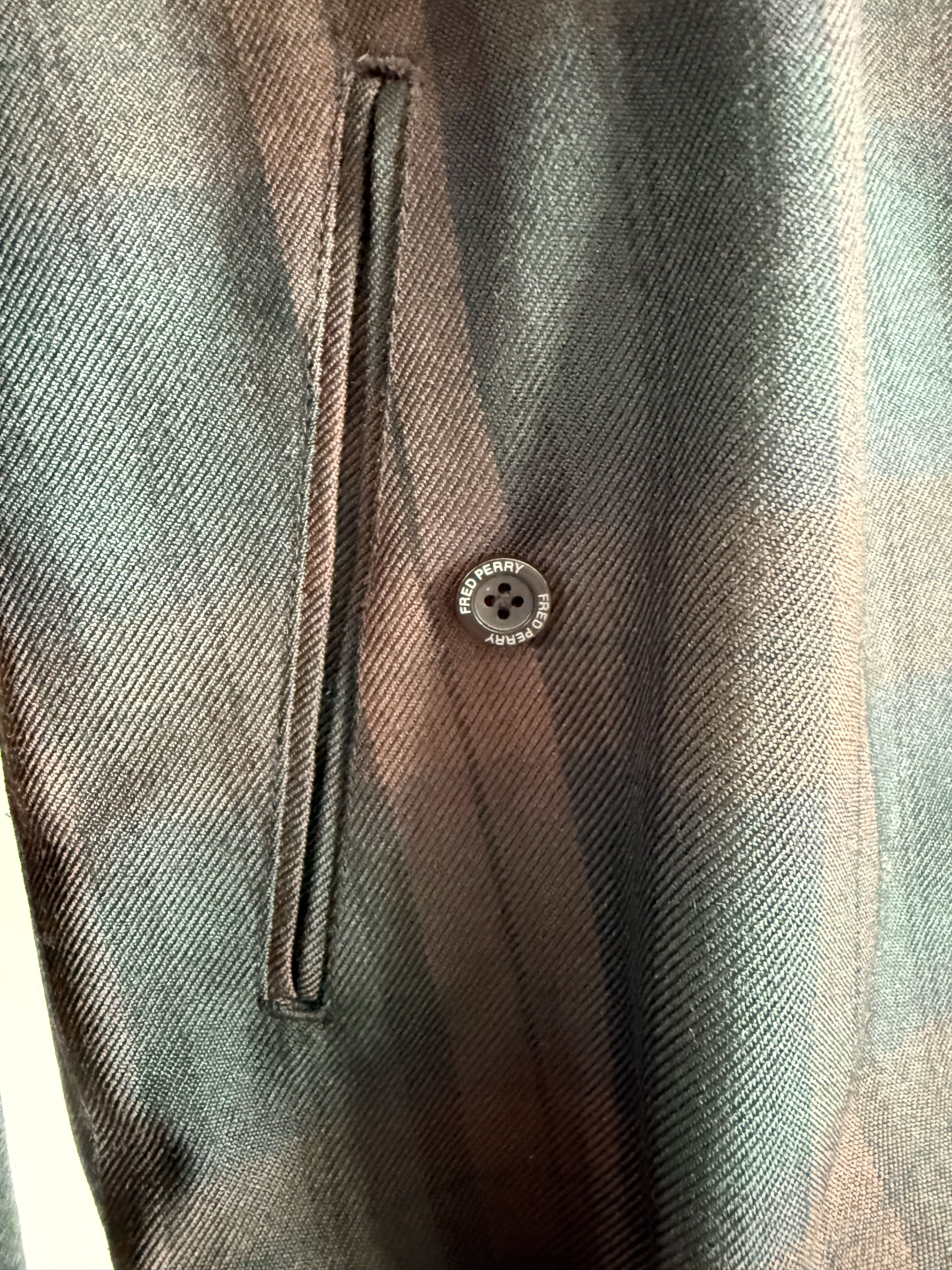 Fred Perry VINTAGE FRED PERRY TARTAN SILK LINED BOMBER Size US S / EU 44-46 / 1 - 6 Thumbnail