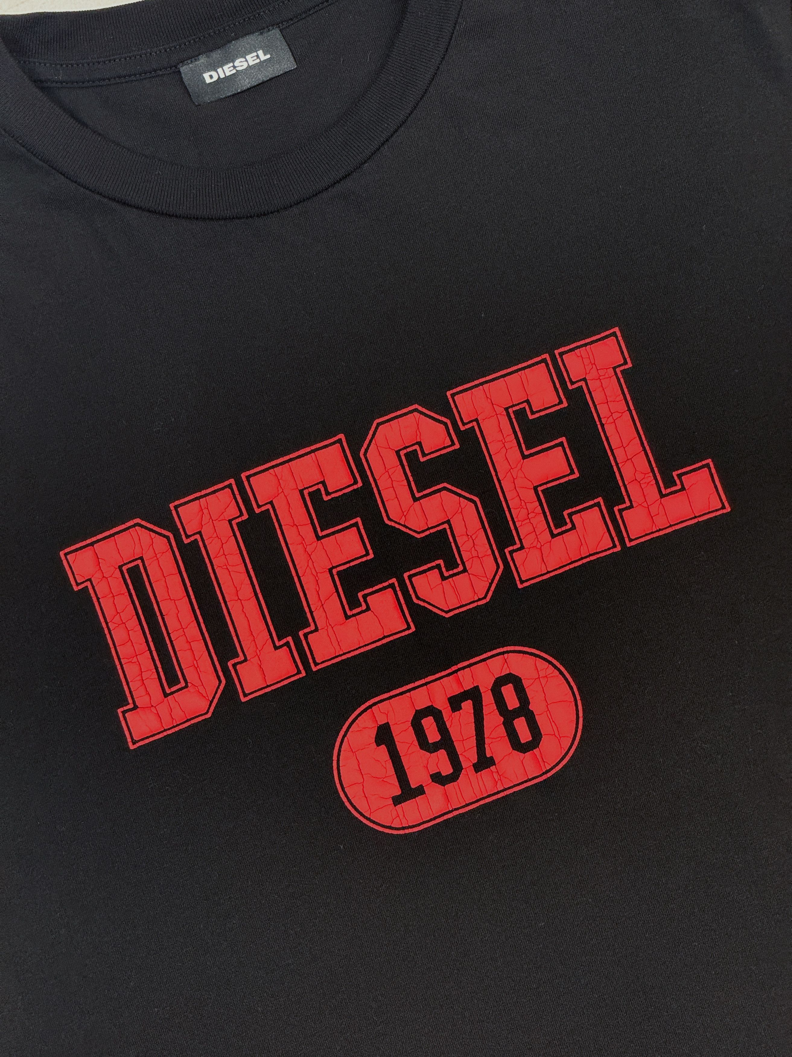 Diesel Diesel T-Shirt Big Red Logo model T-DIEGOR Size US M / EU 48-50 / 2 - 10 Thumbnail