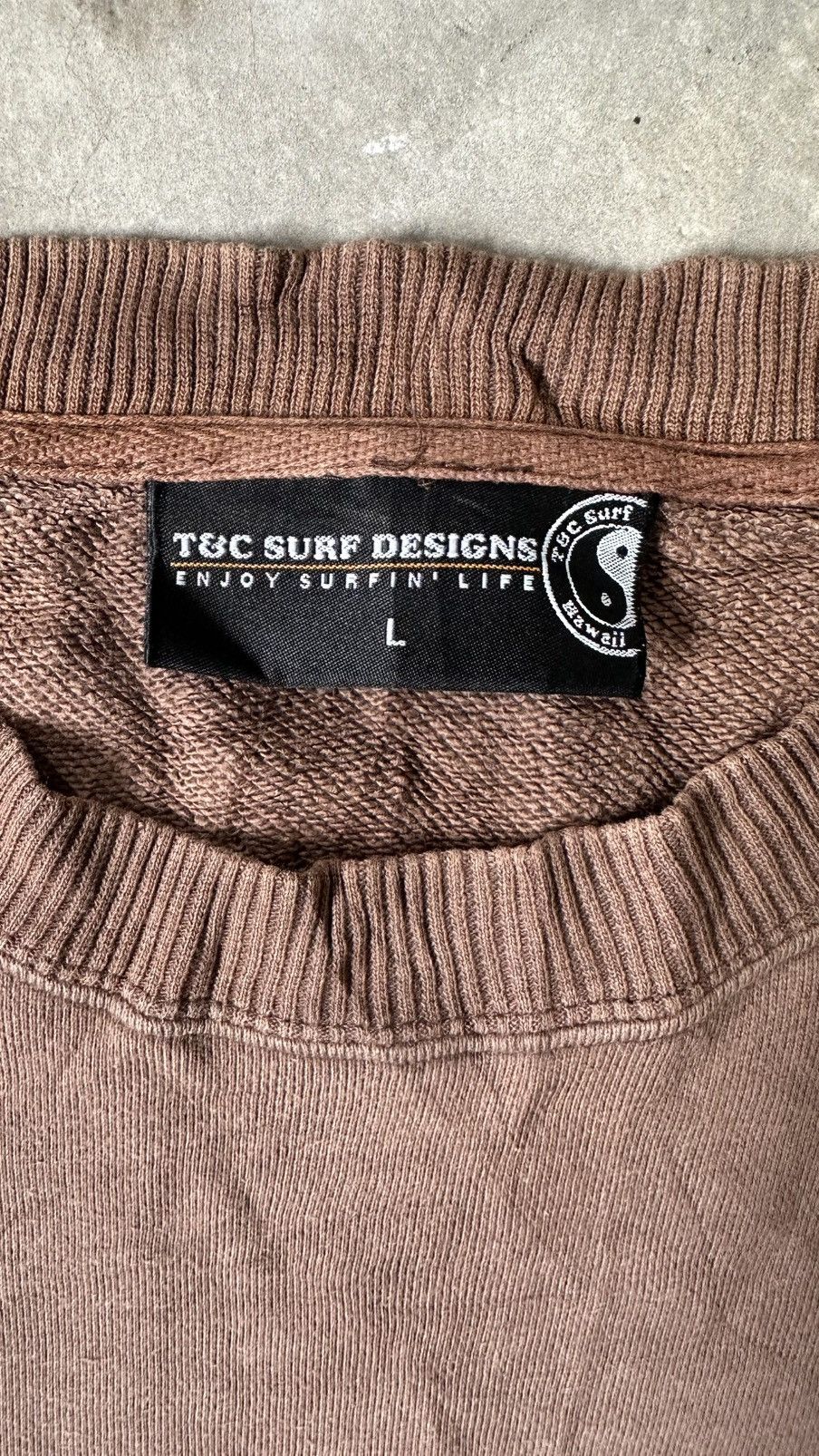 Vintage VINTAGE T&C SURF SWEATSHIRT Size US L / EU 52-54 / 3 - 5 Thumbnail
