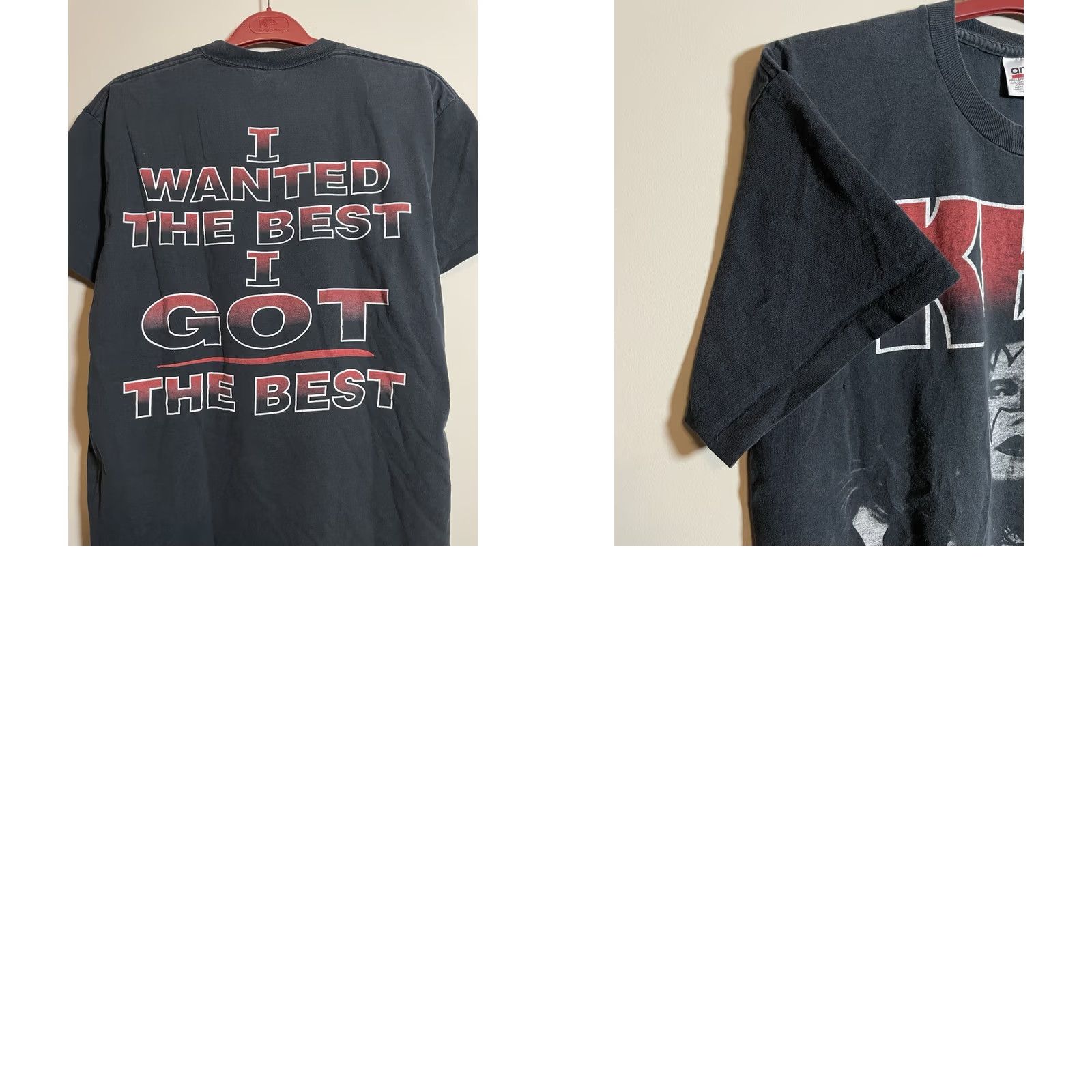 Anvil VINTAGE KISS Tour T-Shirt XL Black USA Made 90s Band Anvil Shirt Mens Size US XL / EU 56 / 4 - 8 Thumbnail