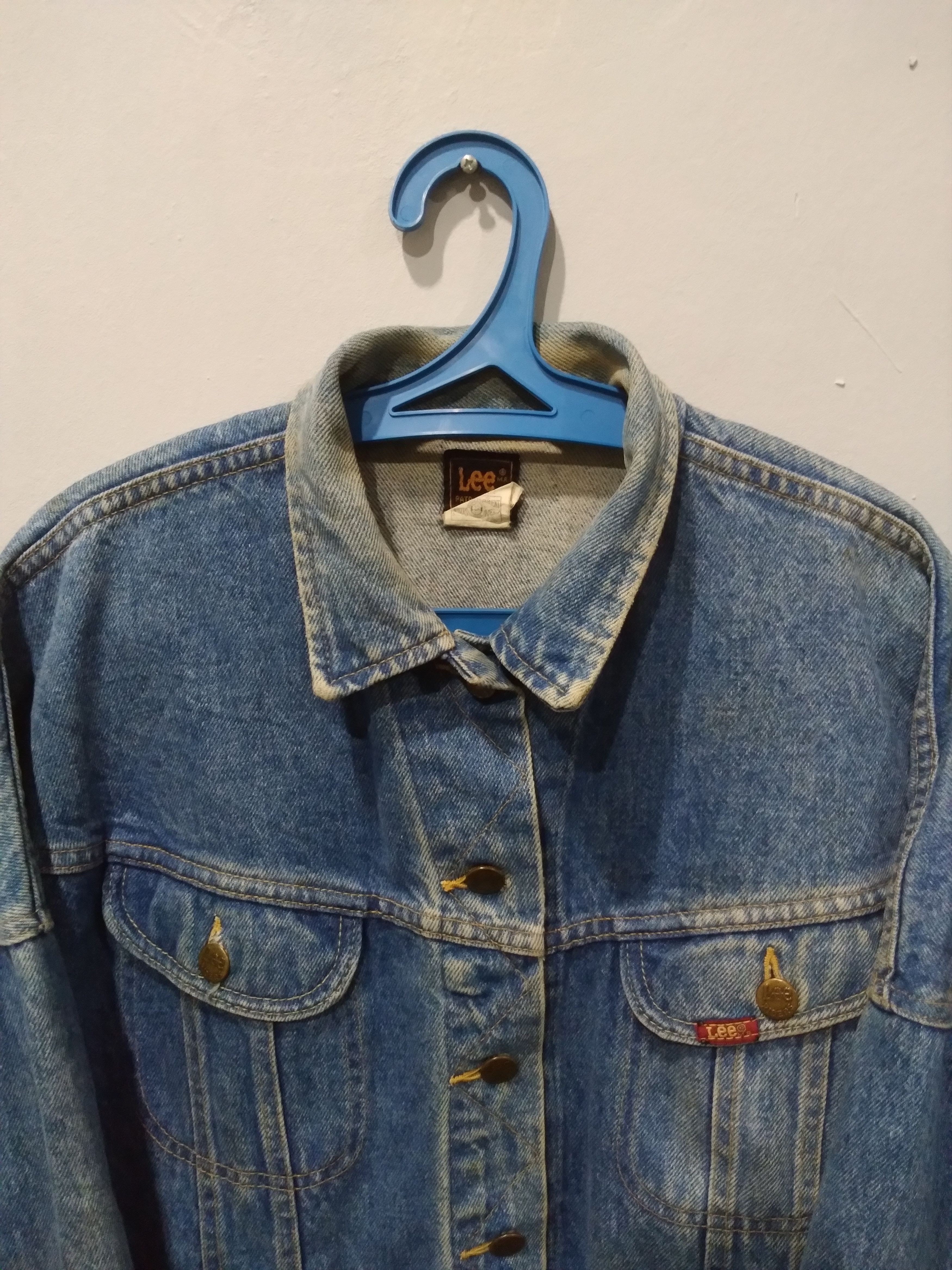 Lee Vintage 90s Lee Riders Made In USA Classic Cutting Trucker Size US S / EU 44-46 / 1 - 7 Thumbnail