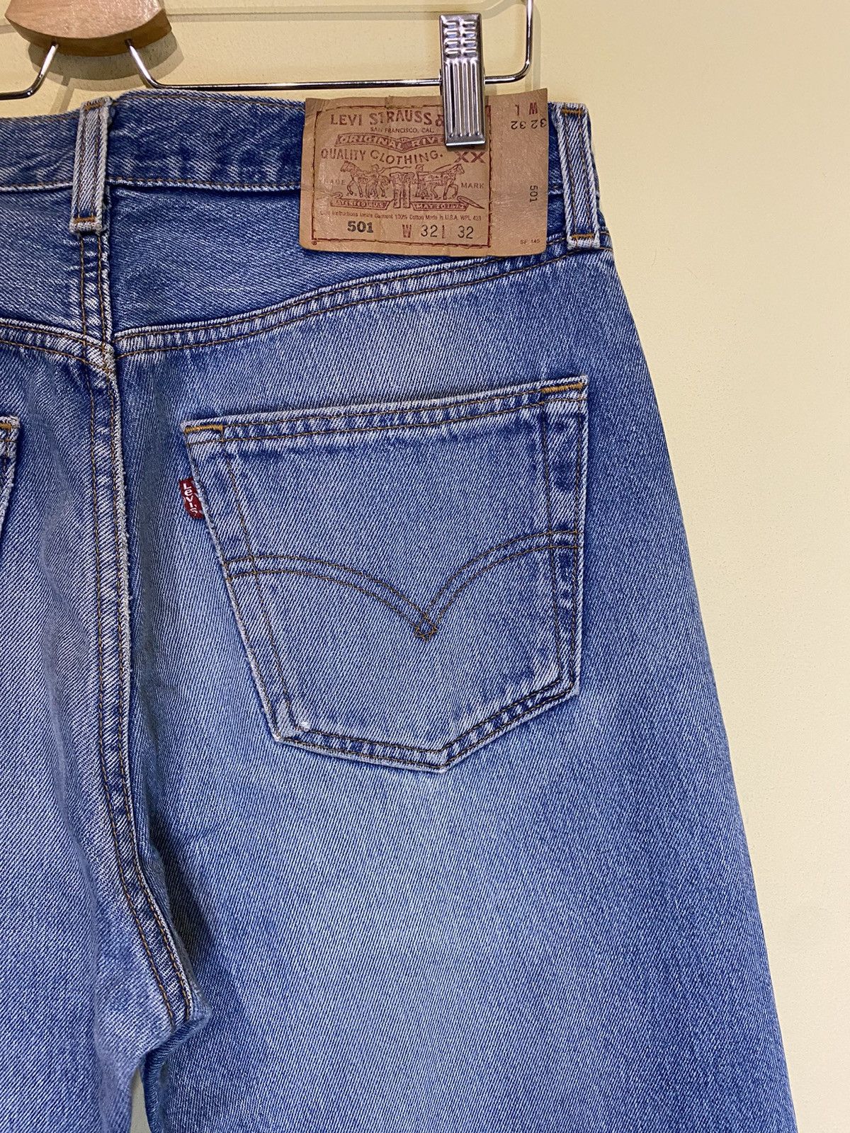 Levi's Levi’s 501 | vintage | 1998 | W32 L32 Size 32" / US 10 / IT 46 - 6 Thumbnail