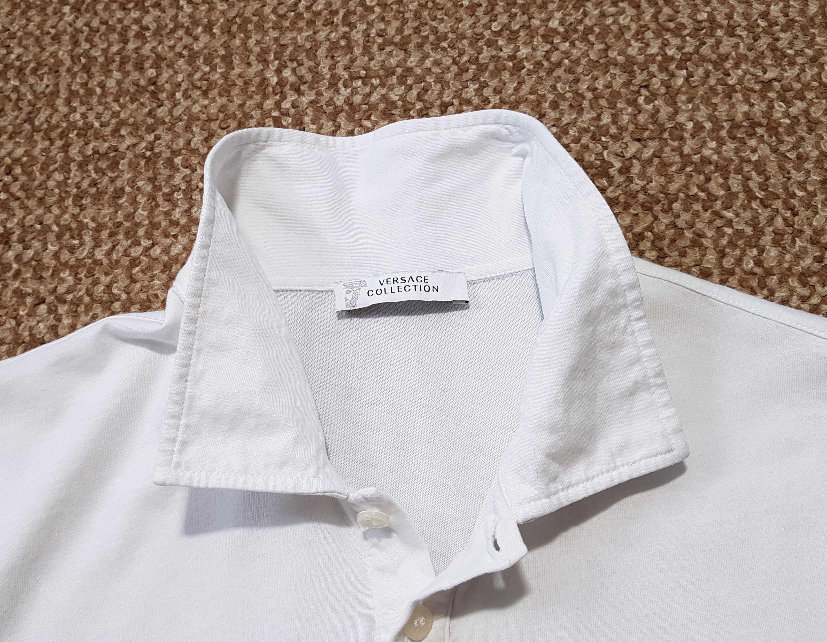 Versace Versace Collection Half Medusa V800708 Polo Shirt sz L Size US L / EU 52-54 / 3 - 6 Thumbnail