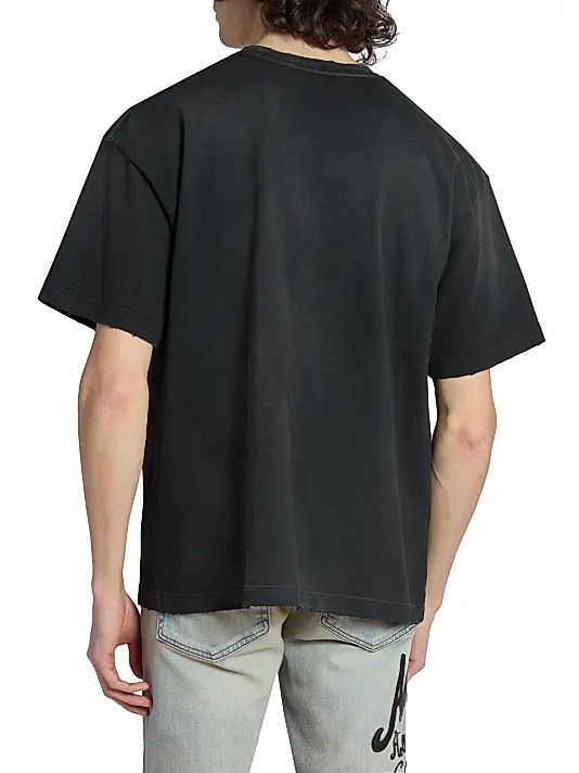 Amiri o1orln1125 Theatres Oversized T-Shirt in Black Size US L / EU 52-54 / 3 - 5 Thumbnail