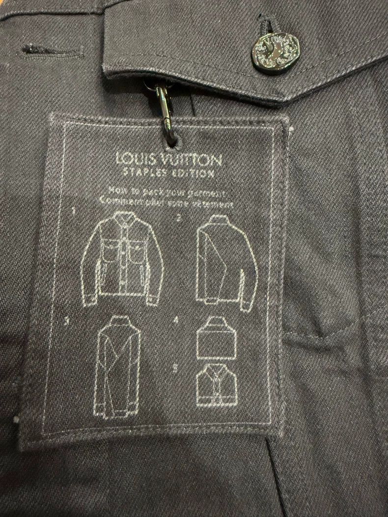 Louis Vuitton Louis Vuitton Black denim jacket Size US L / EU 52-54 / 3 - 8 Thumbnail