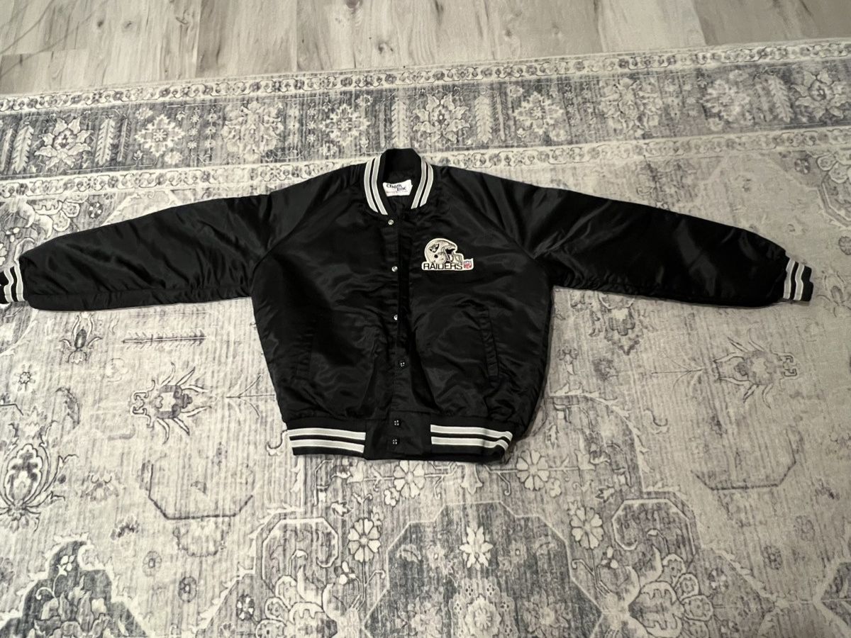 Chalk Line Vintage Raiders Satin Bomber Jacket Size US L / EU 52-54 / 3 - 1 Thumbnail