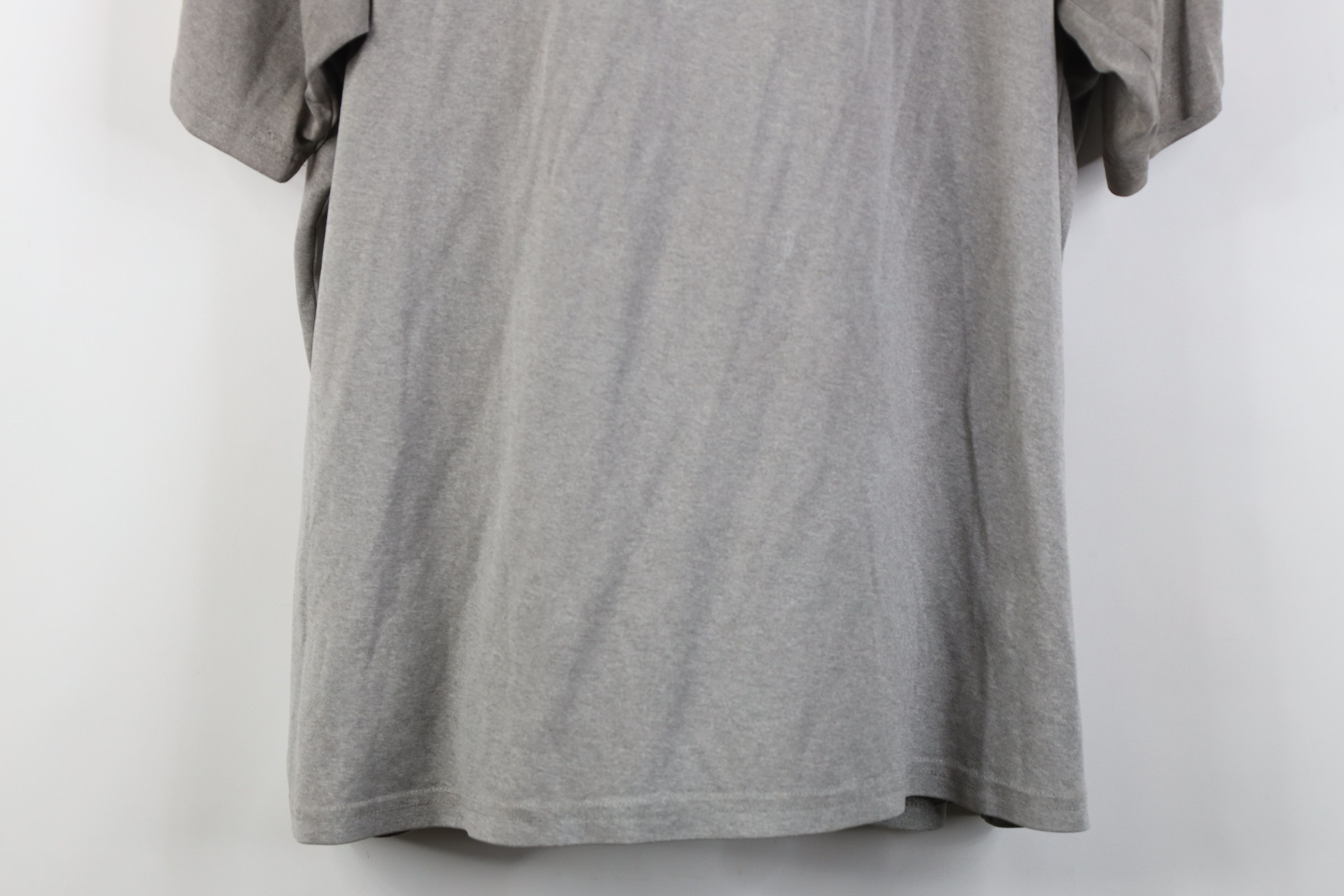 Nike Vintage Nike Travis Scott Mini Swoosh Knit T-Shirt Gray Size US XXL / EU 58 / 5 - 14 Thumbnail
