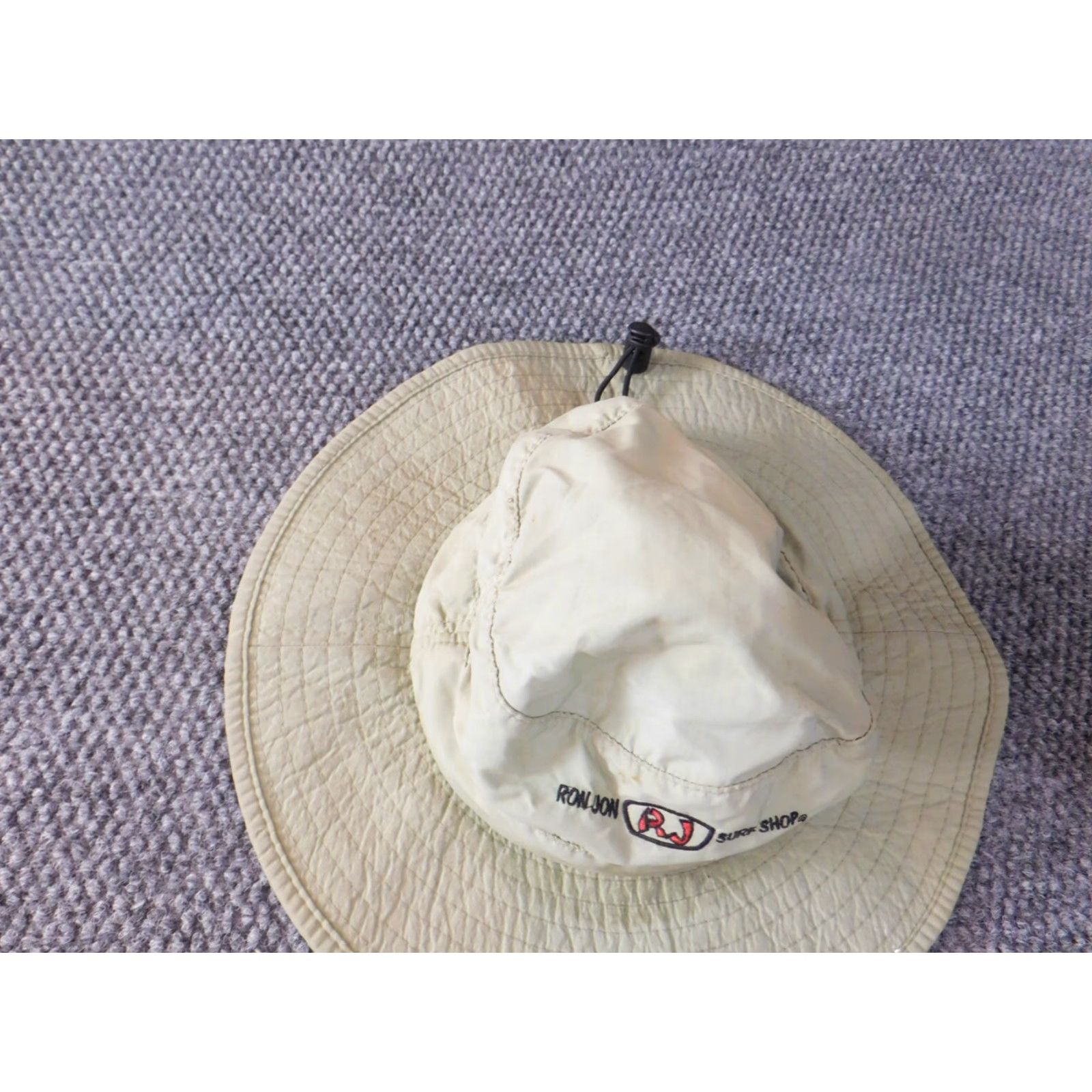 Ron Jon Surf Shop Ron Jon Surf Shop Hat Bucket Beige Medium Mens Classic M Beige Nylon Canvas Casual Lightweight Cap Cap Hat Men Classic Bucket Hat Size ONE SIZE - 6 Thumbnail